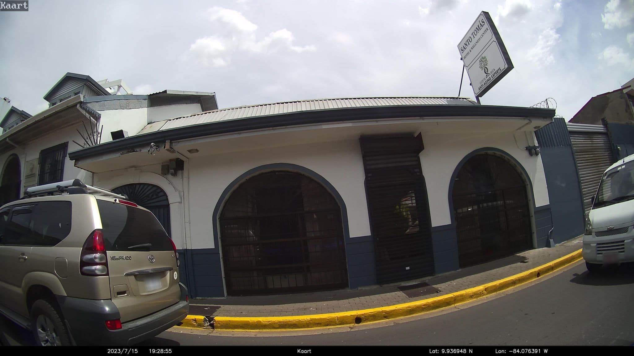 Street view near Hotel Santo Tomás, San José — © kaart_1 (CC BY-SA · Mapillary)
