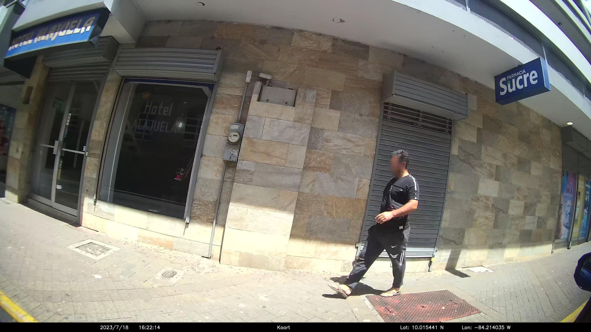 Street view near Hotel Alajuela, Alajuela — © kaart5 (CC BY-SA · Mapillary)