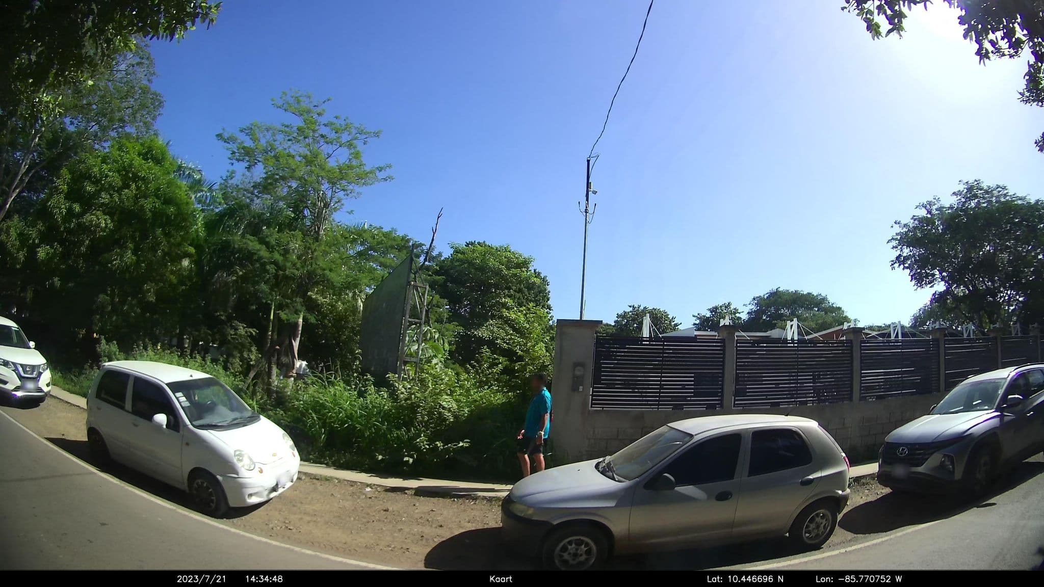 Street view near Hotel Tabasco, Sardinal — © kaart_2 (CC BY-SA · Mapillary)