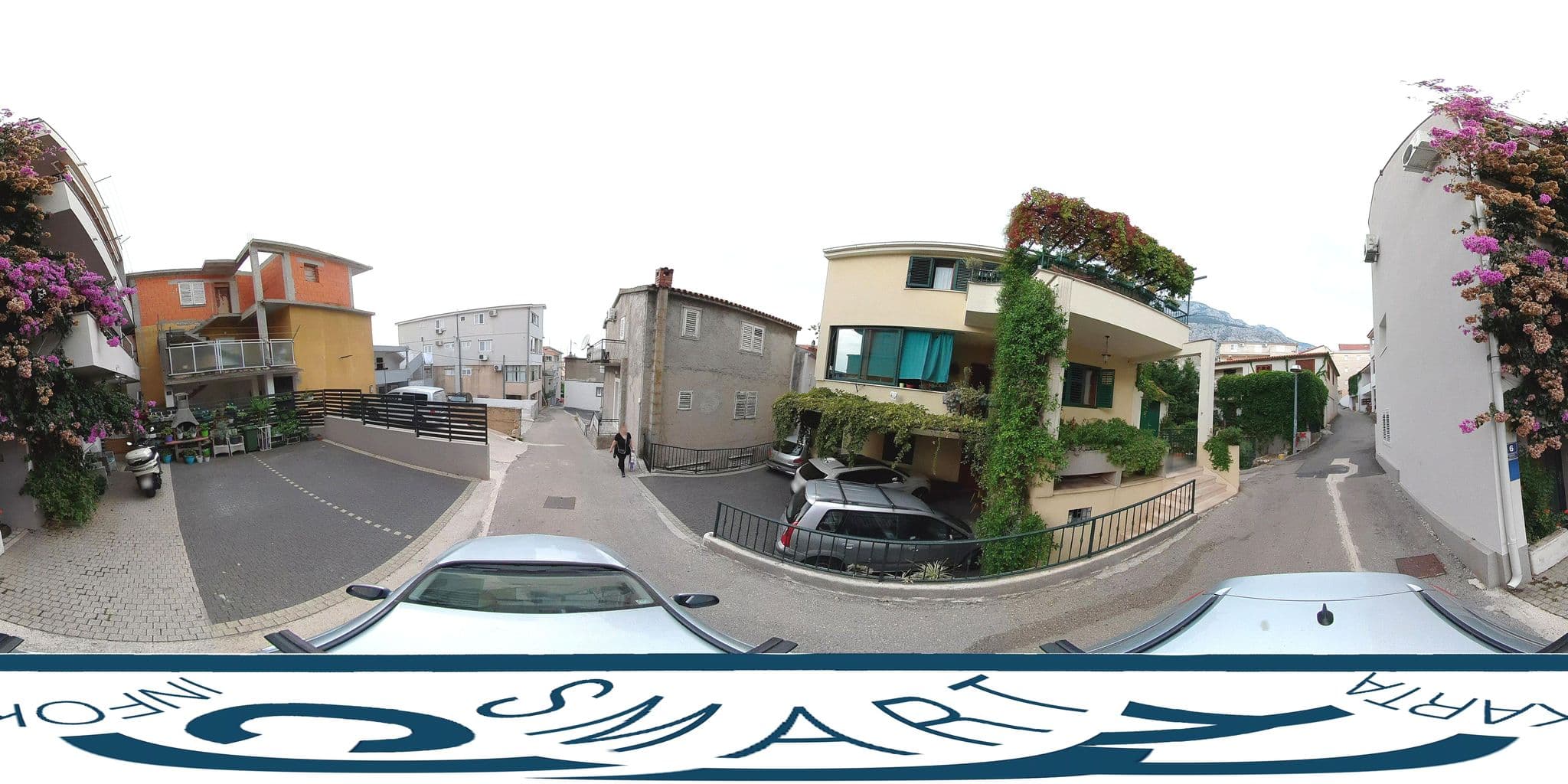 Street view near Apartments Song Of Joys, Makarska — © SilvioBasic (CC BY-SA · Mapillary)