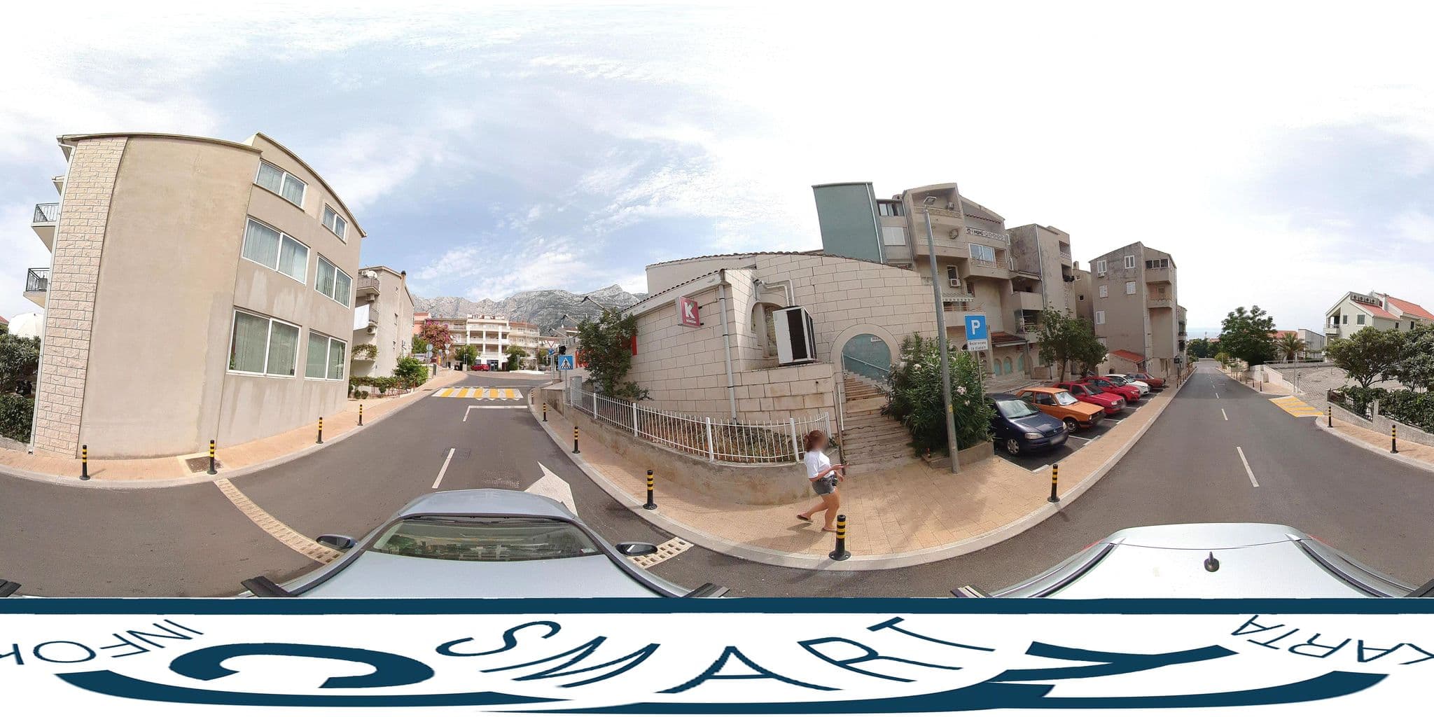Street view near Apartments Nuic 748, Makarska — © SilvioBasic (CC BY-SA · Mapillary)
