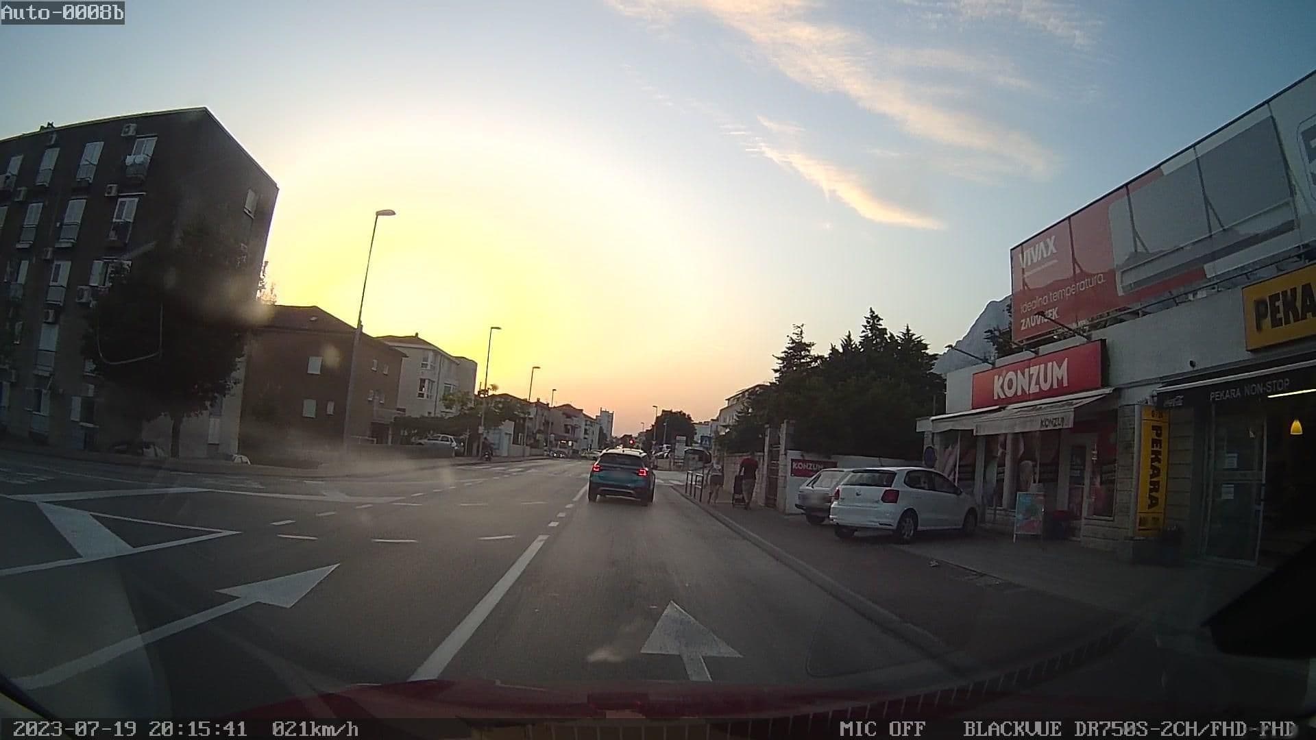 Street view near Apartment Meri Makarska, Makarska — © rdnnk (CC BY-SA · Mapillary)