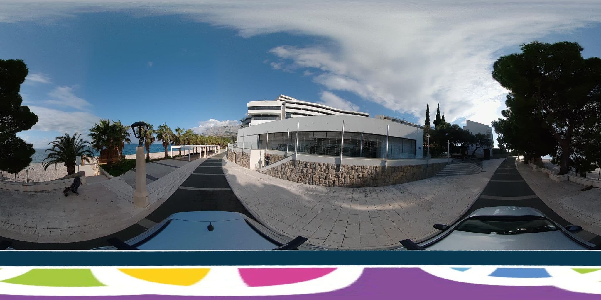 Street view near Hotel Mediteran, Podgora — © SilvioBasic (CC BY-SA · Mapillary)