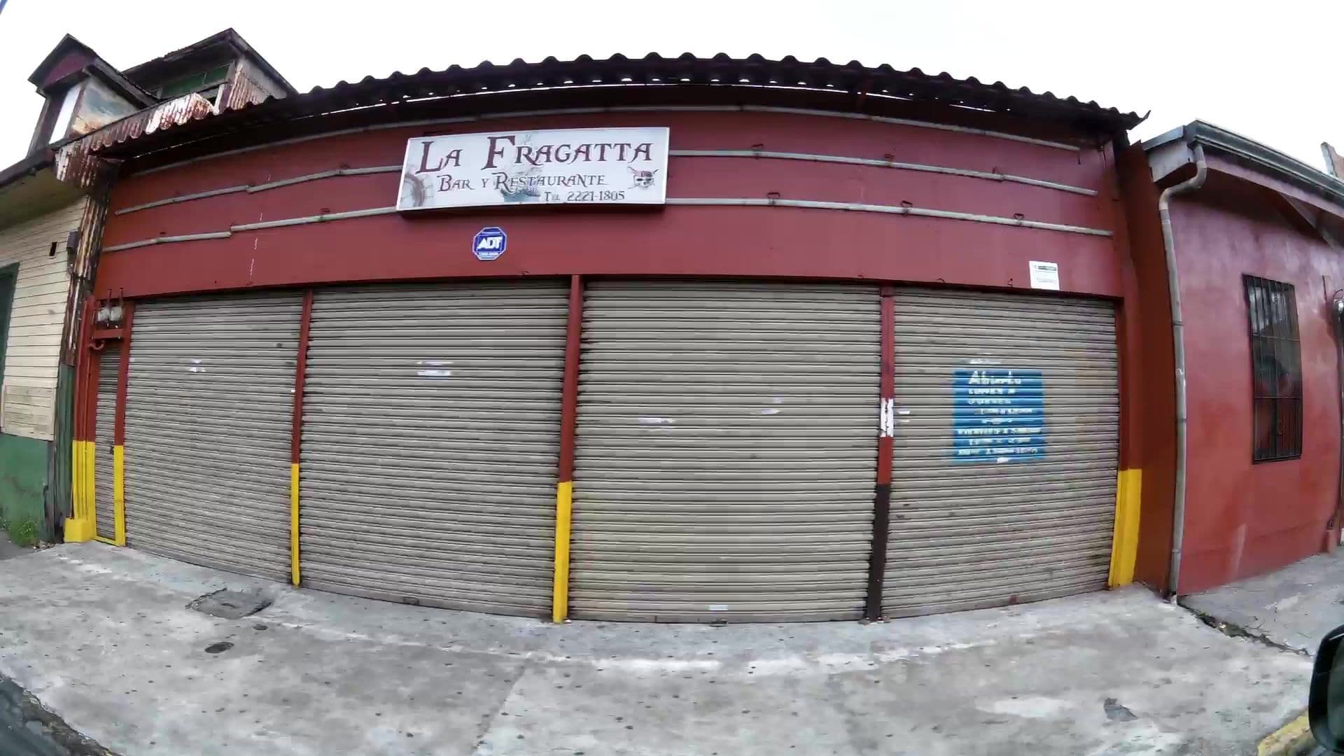 Street view near Hotel Solo Bueno, San José