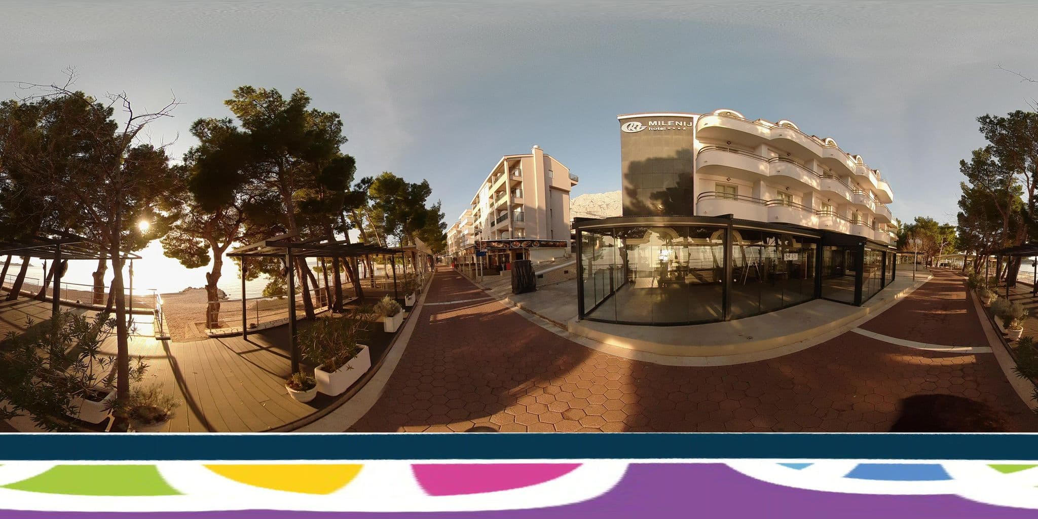 Street view near Hotel Maritimo Makarska, Makarska — © SilvioBasic (CC BY-SA · Mapillary)