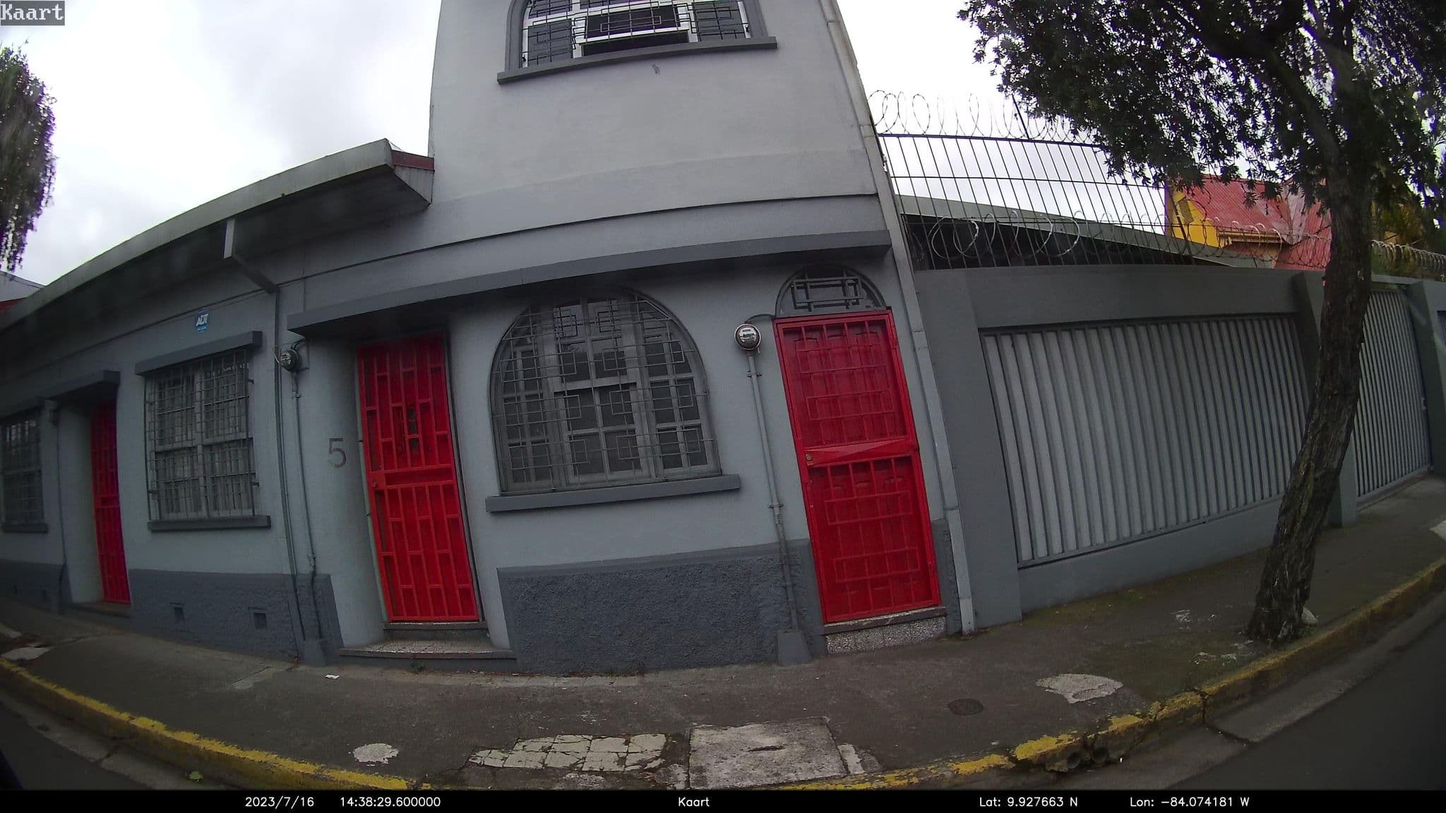 Street view near Hostel 1110, San José