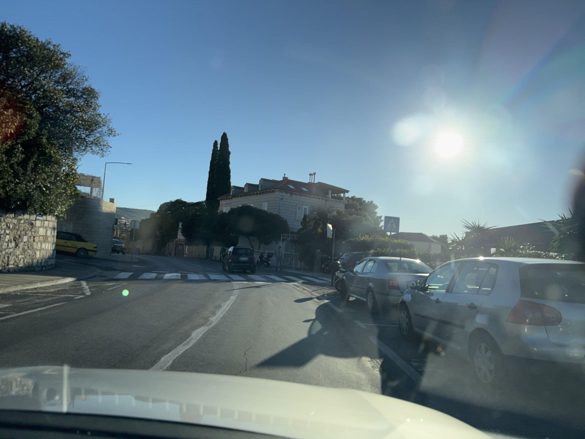 Street view near Plavi Žal Apartment, Dubrovnik — © filipb (CC BY-SA · Mapillary)