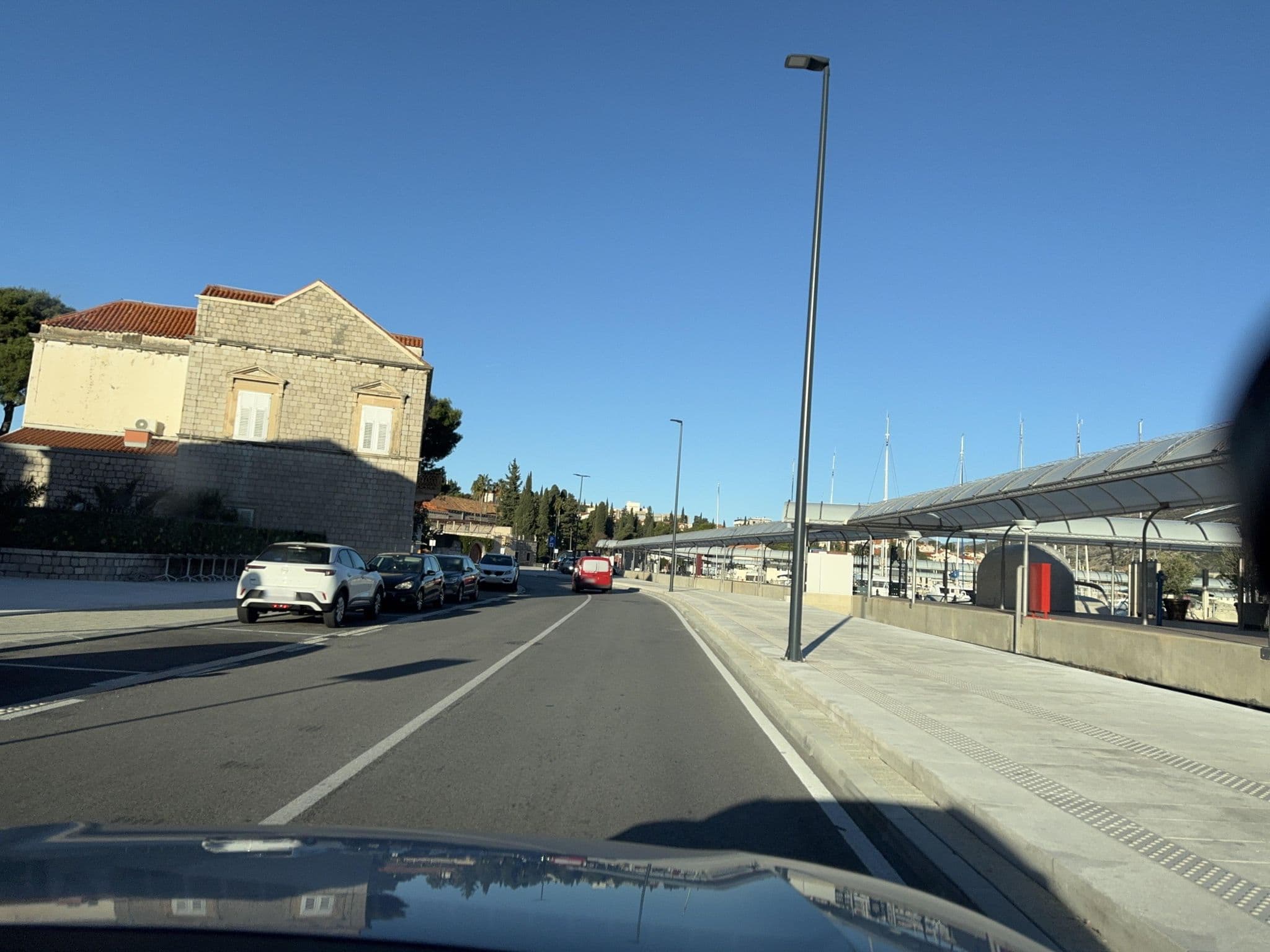 Street view near Swimming Pool Hotel Lapad, Mokošica — © filipb (CC BY-SA · Mapillary)