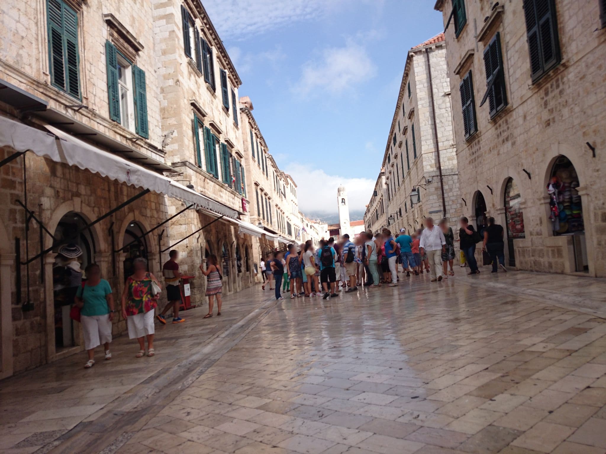 Street view near Ljuba's Rooms Old Town, Dubrovnik — © ebel (CC BY-SA · Mapillary)