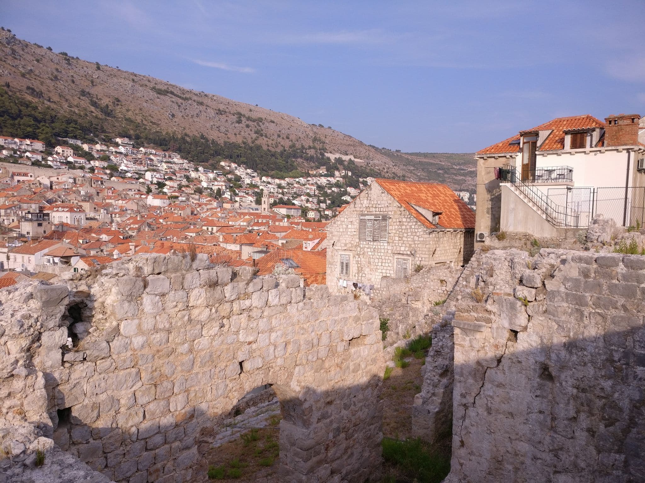 Street view near Angelus Apartments, Dubrovnik — © ax3l (CC BY-SA · Mapillary)