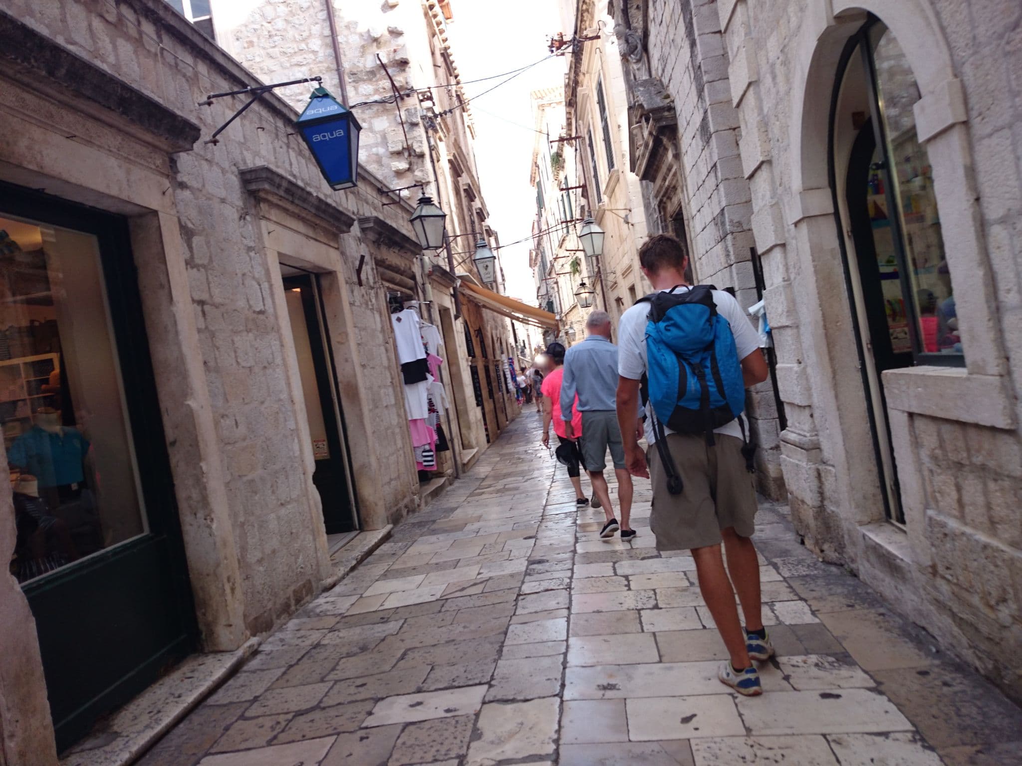 Street view near Guest House Huck Finn, Dubrovnik — © ebel (CC BY-SA · Mapillary)
