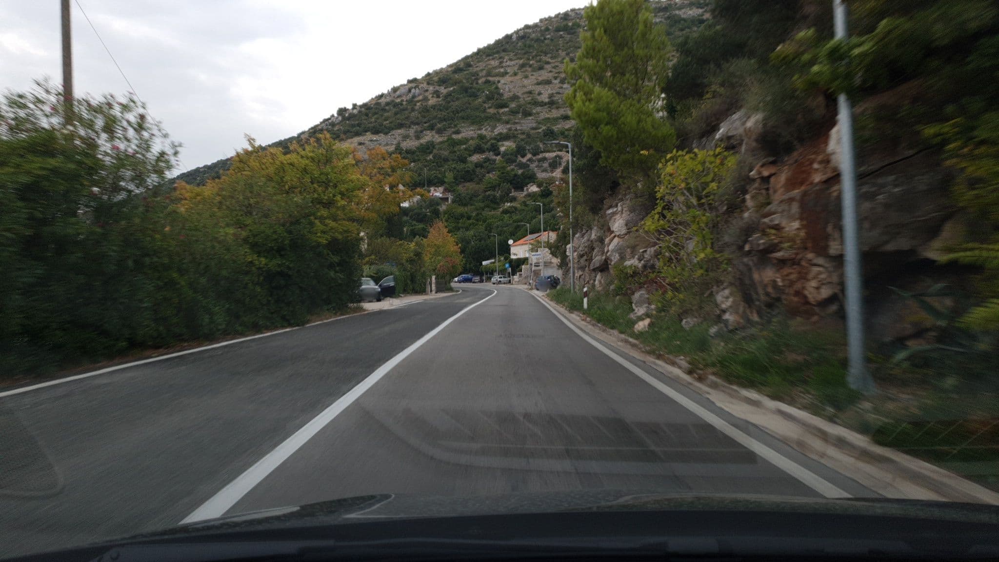 Street view near Guest House Adriatic Pearl, Mokošica — © roadroid (CC BY-SA · Mapillary)