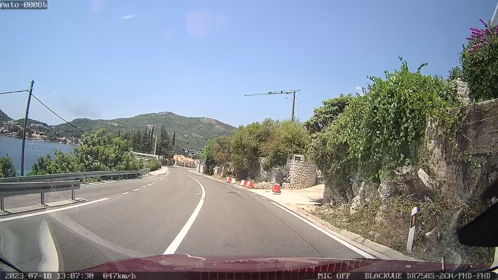 Street view near Apartments Milos, Zaton — © rdnnk (CC BY-SA · Mapillary)