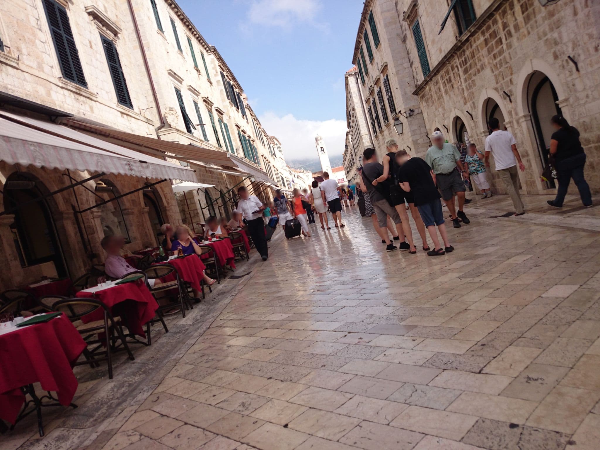 Street view near Bota Palace, Dubrovnik — © ebel (CC BY-SA · Mapillary)
