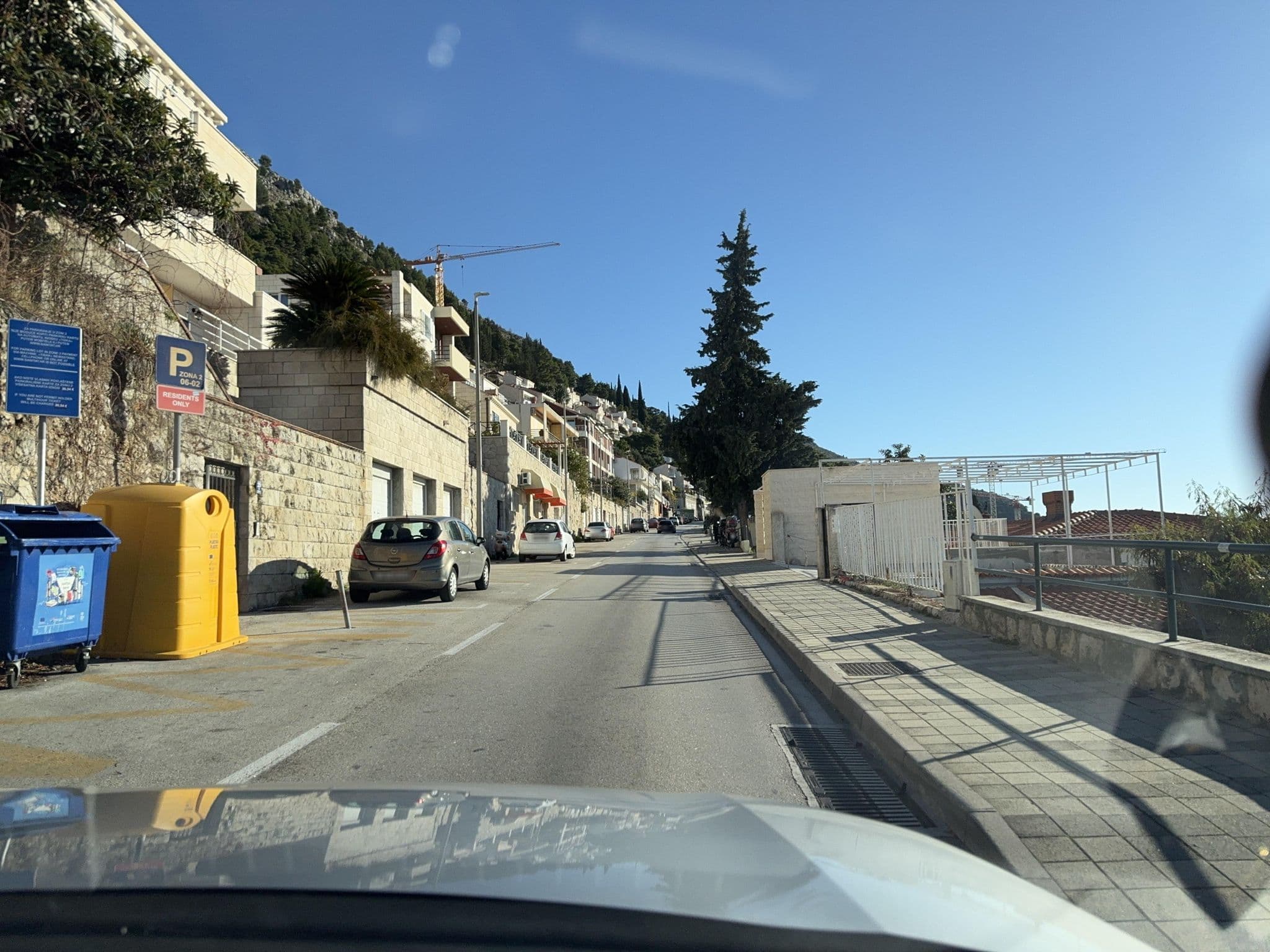 Street view near Apartments Green Scenic, Dubrovnik — © filipb (CC BY-SA · Mapillary)