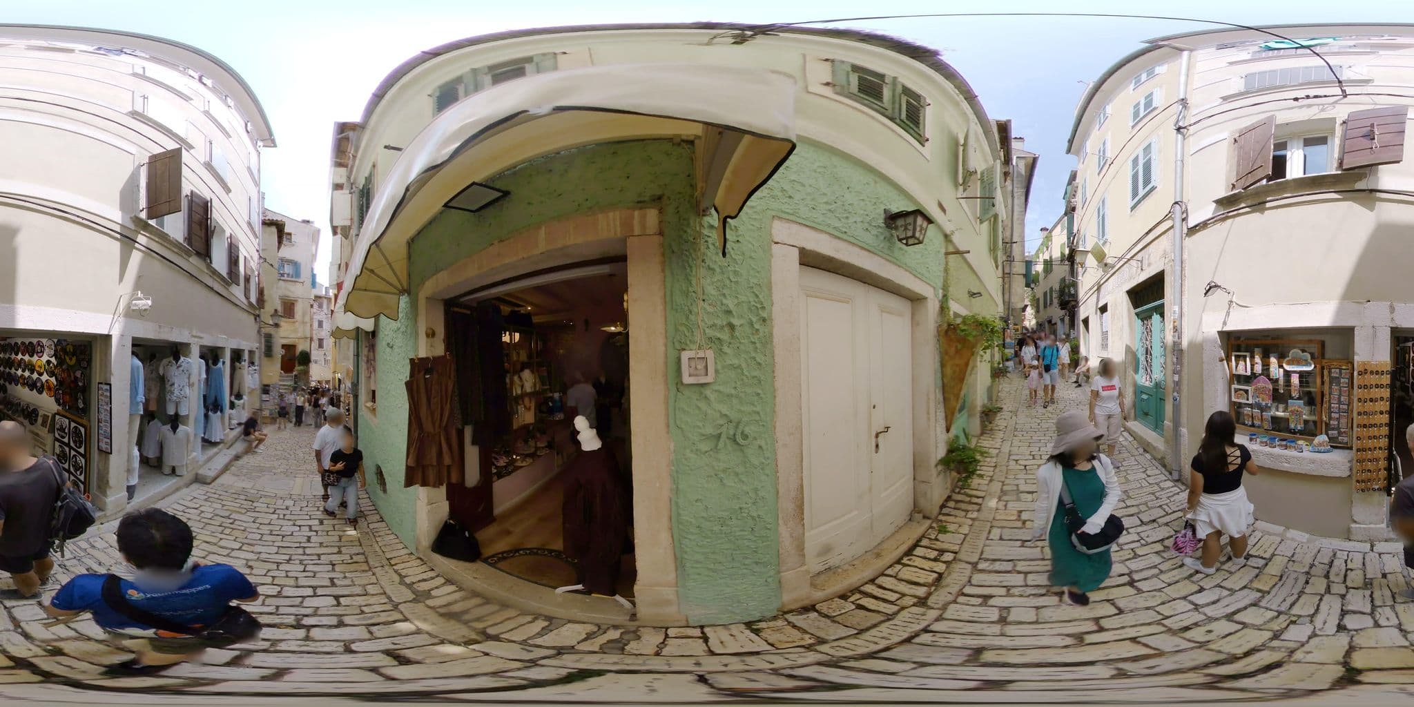 Street view near Garzoto rooms and studios, Rovinj — © mapconcierge (CC BY-SA · Mapillary)