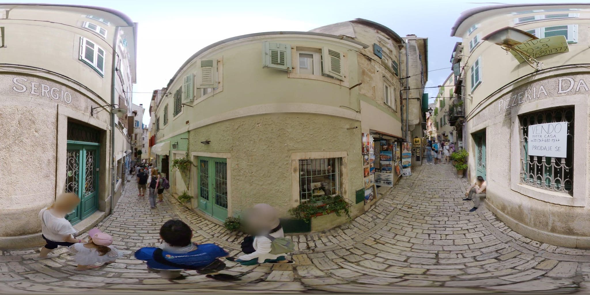 Street view near The Melegran, Rovinj — © mapconcierge (CC BY-SA · Mapillary)