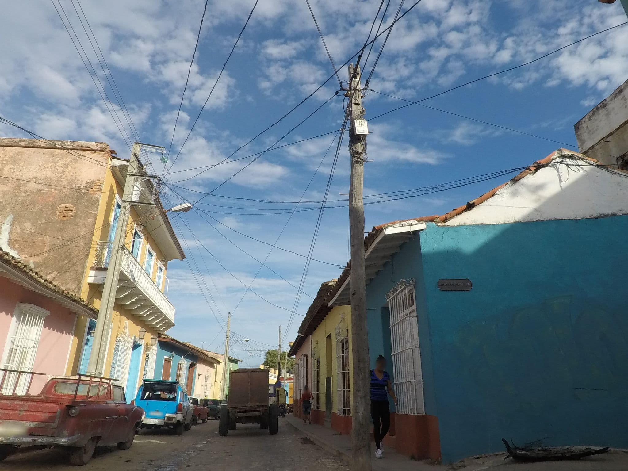 Street view near Casa Barbara y Roman, Trinidad