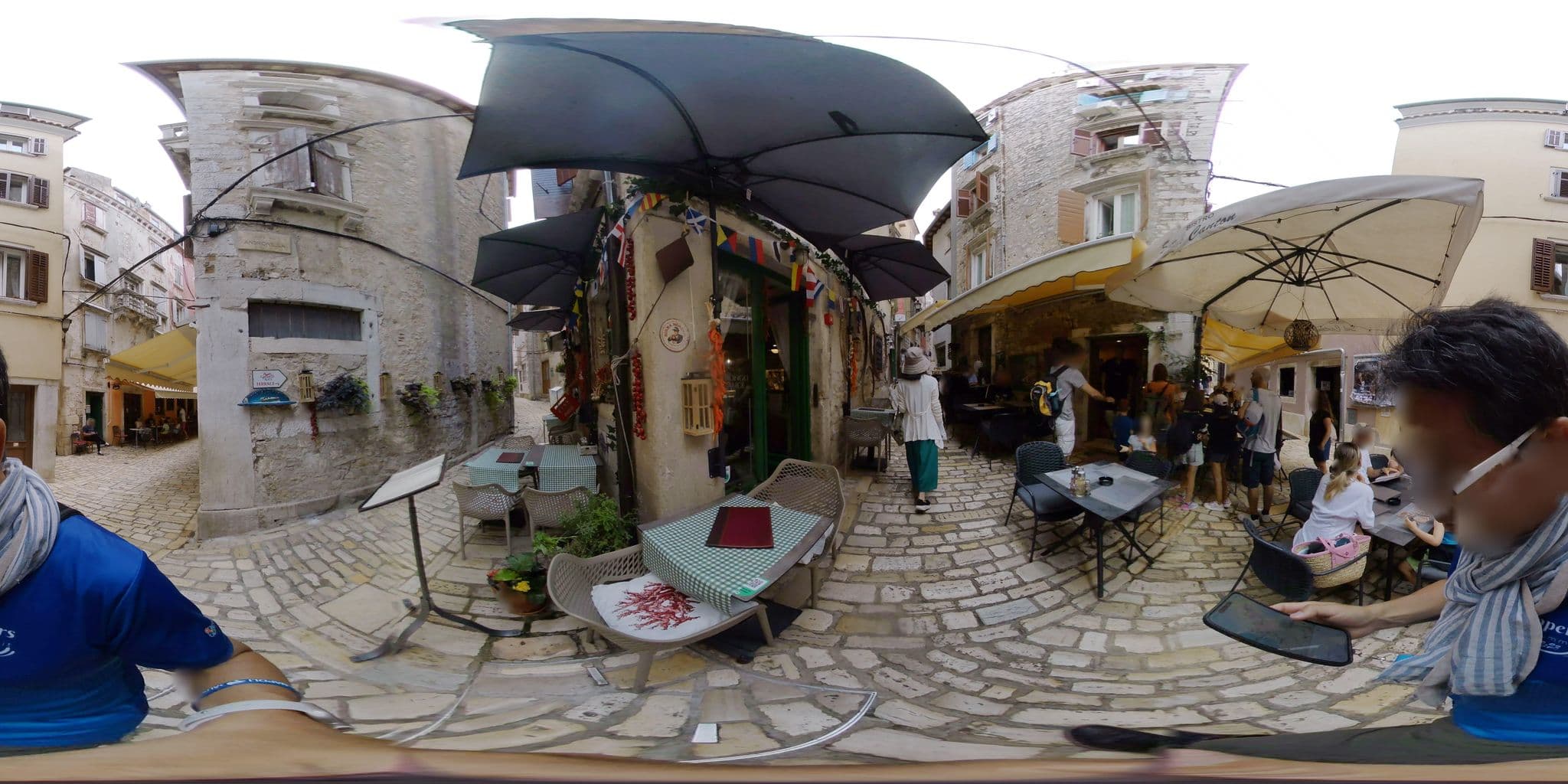 Street view near Villa Cissa Apartments By Irundo, Rovinj — © mapconcierge (CC BY-SA · Mapillary)