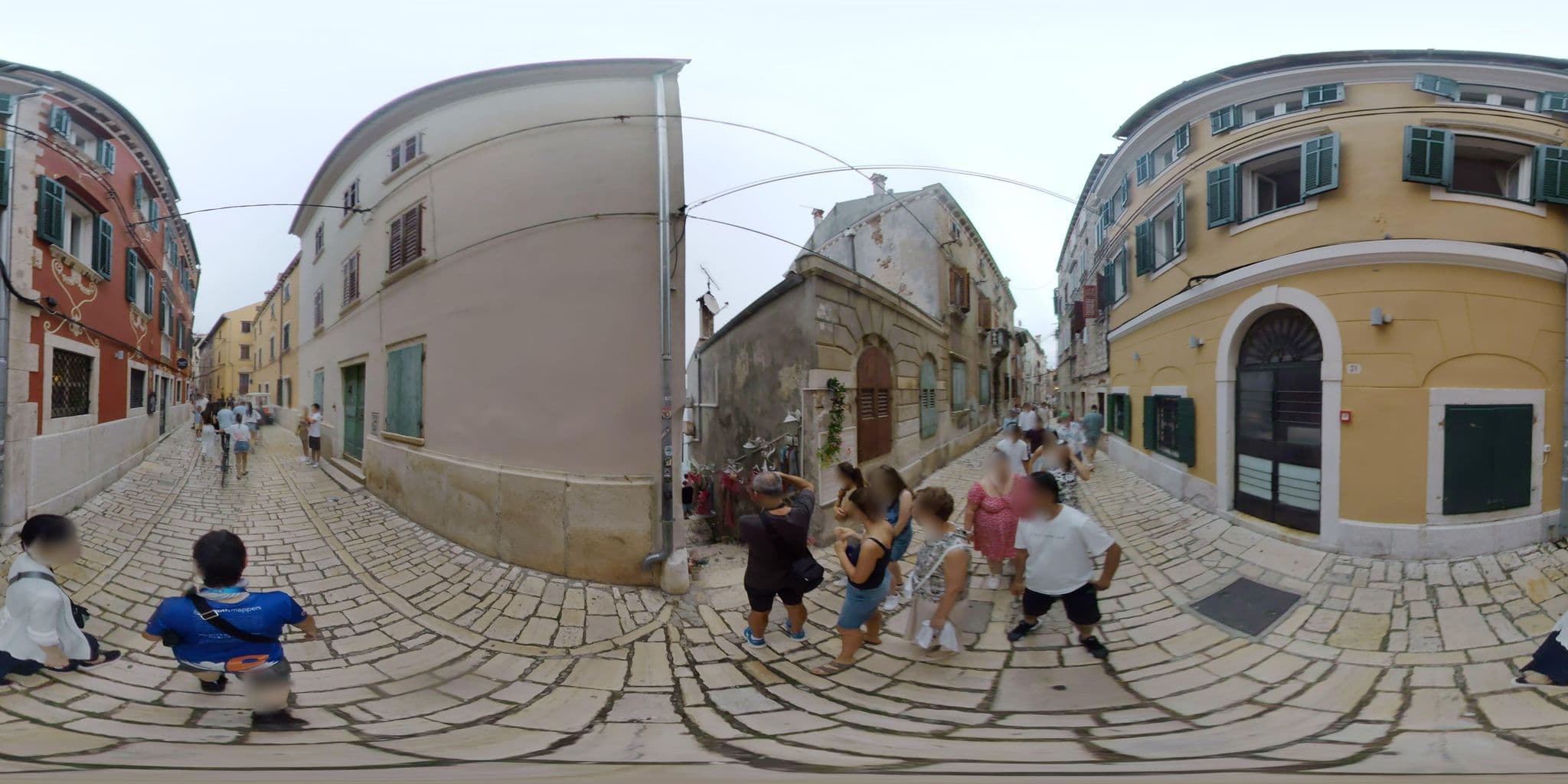 Street view near Apartment and Studio CA' 3 VIE, Rovinj — © mapconcierge (CC BY-SA · Mapillary)