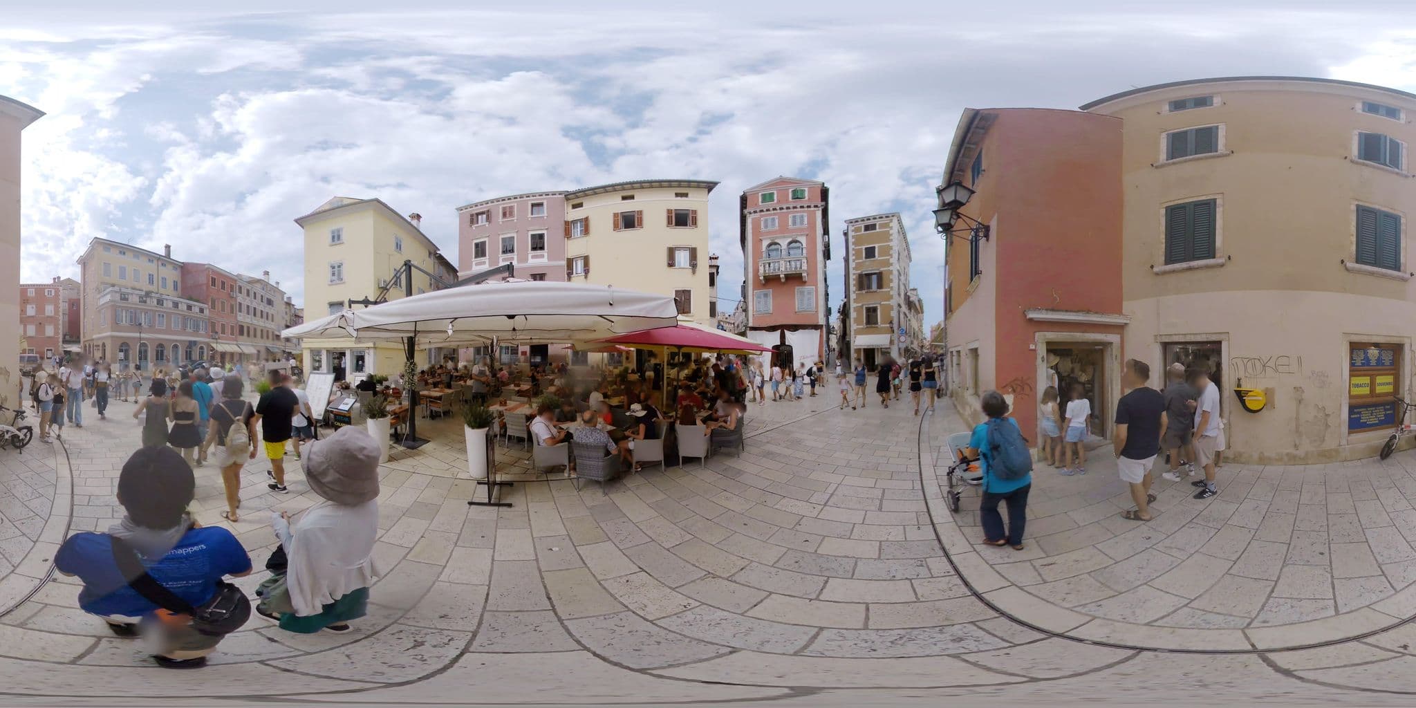 Street view near Casa Sbisa’ Apartment, Rovinj — © mapconcierge (CC BY-SA · Mapillary)