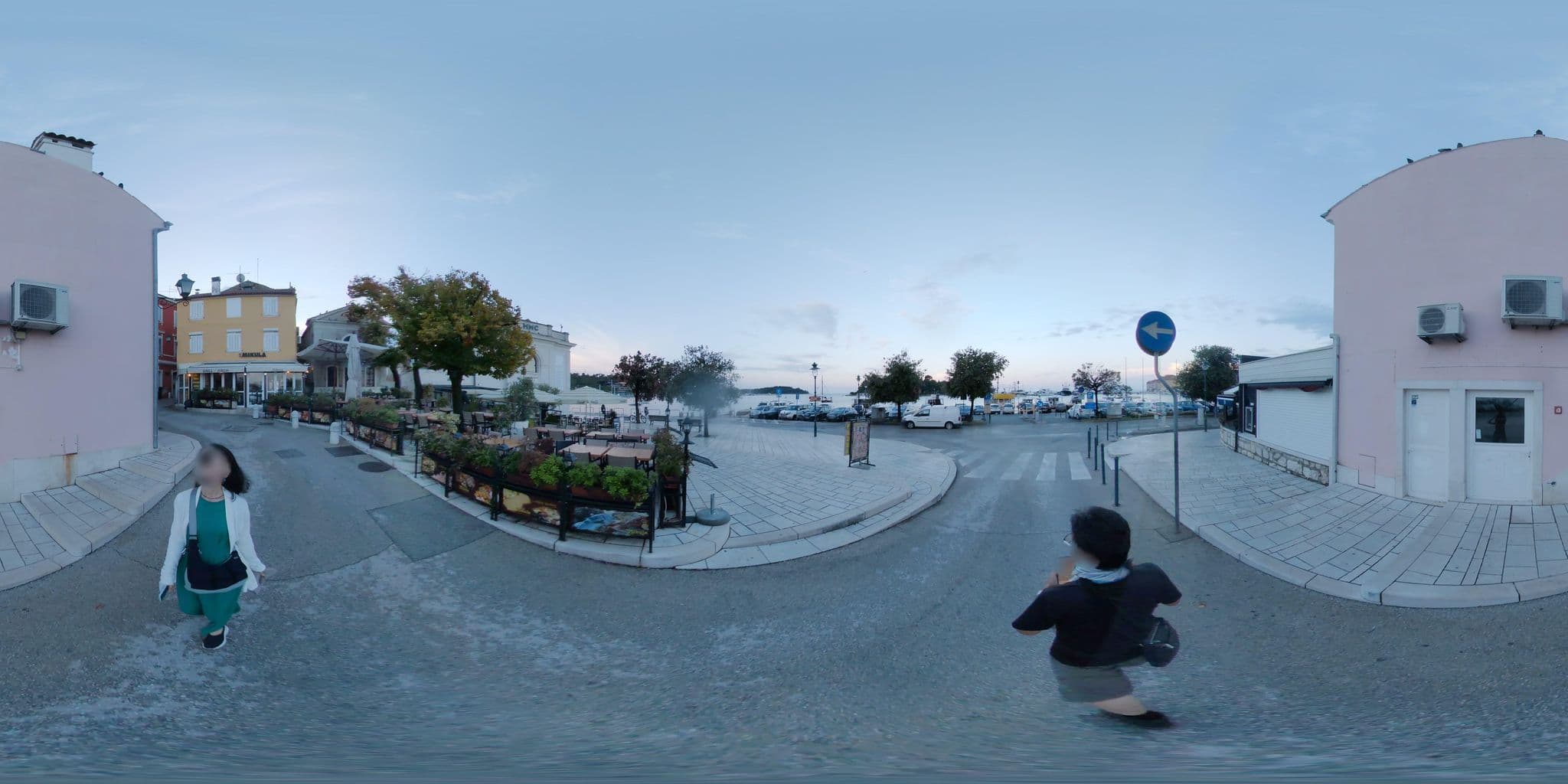 Street view near Villa Antonella, Rovinj — © mapconcierge (CC BY-SA · Mapillary)