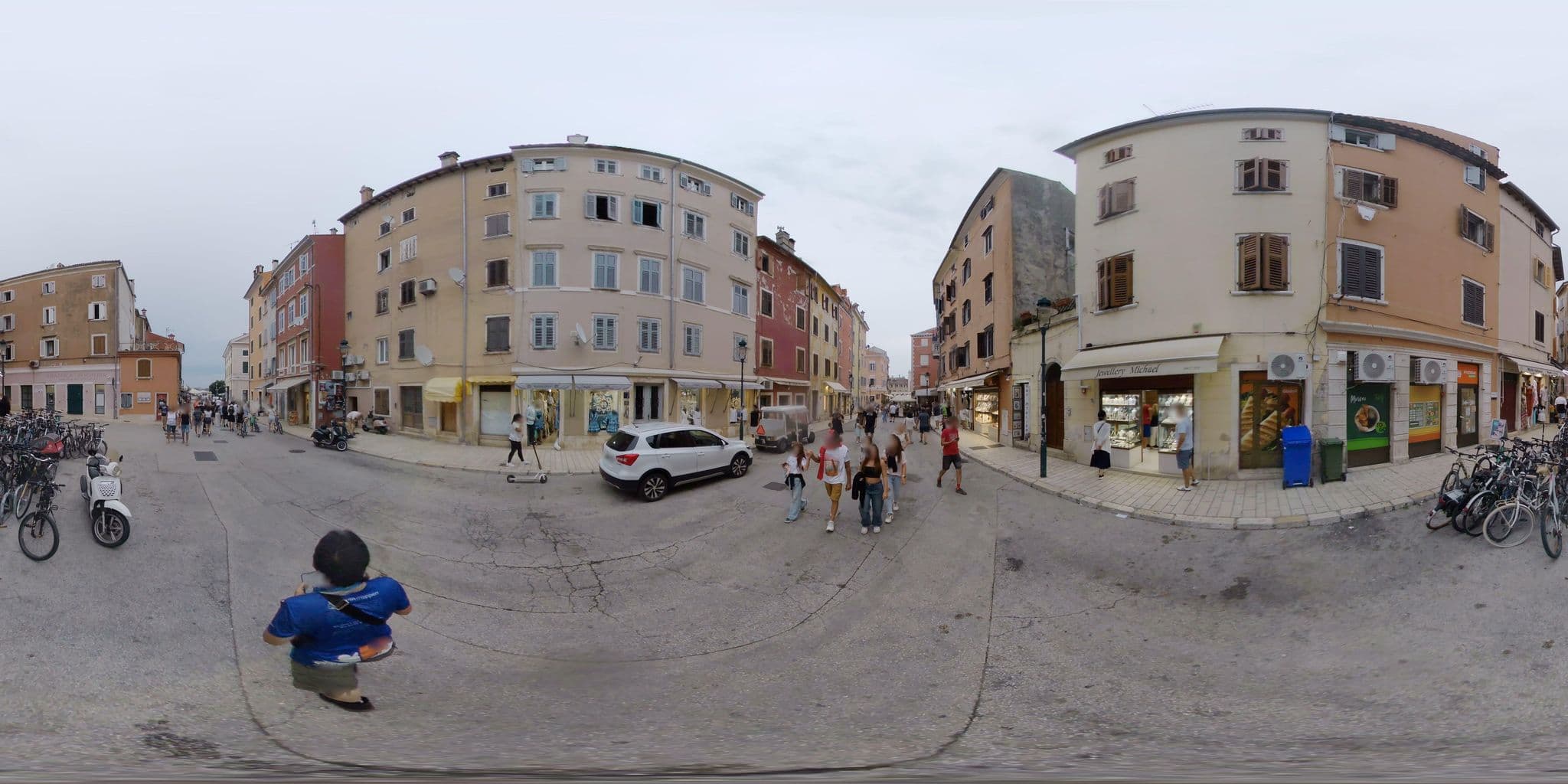 Street view near Sorriso Apartman, Rovinj — © mapconcierge (CC BY-SA · Mapillary)