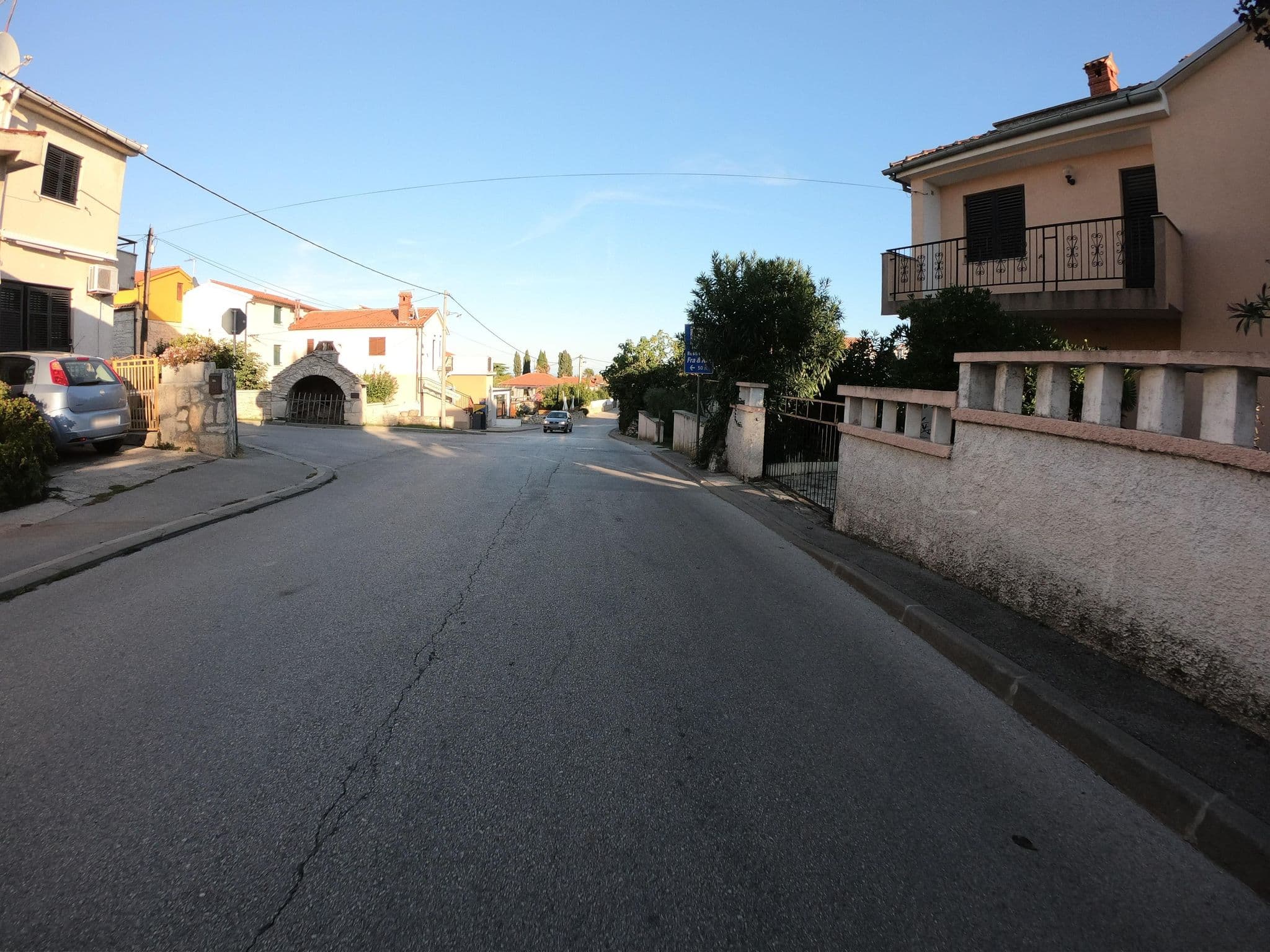 Street view near Apartments Milena, Medulin — © joostjakob (CC BY-SA · Mapillary)