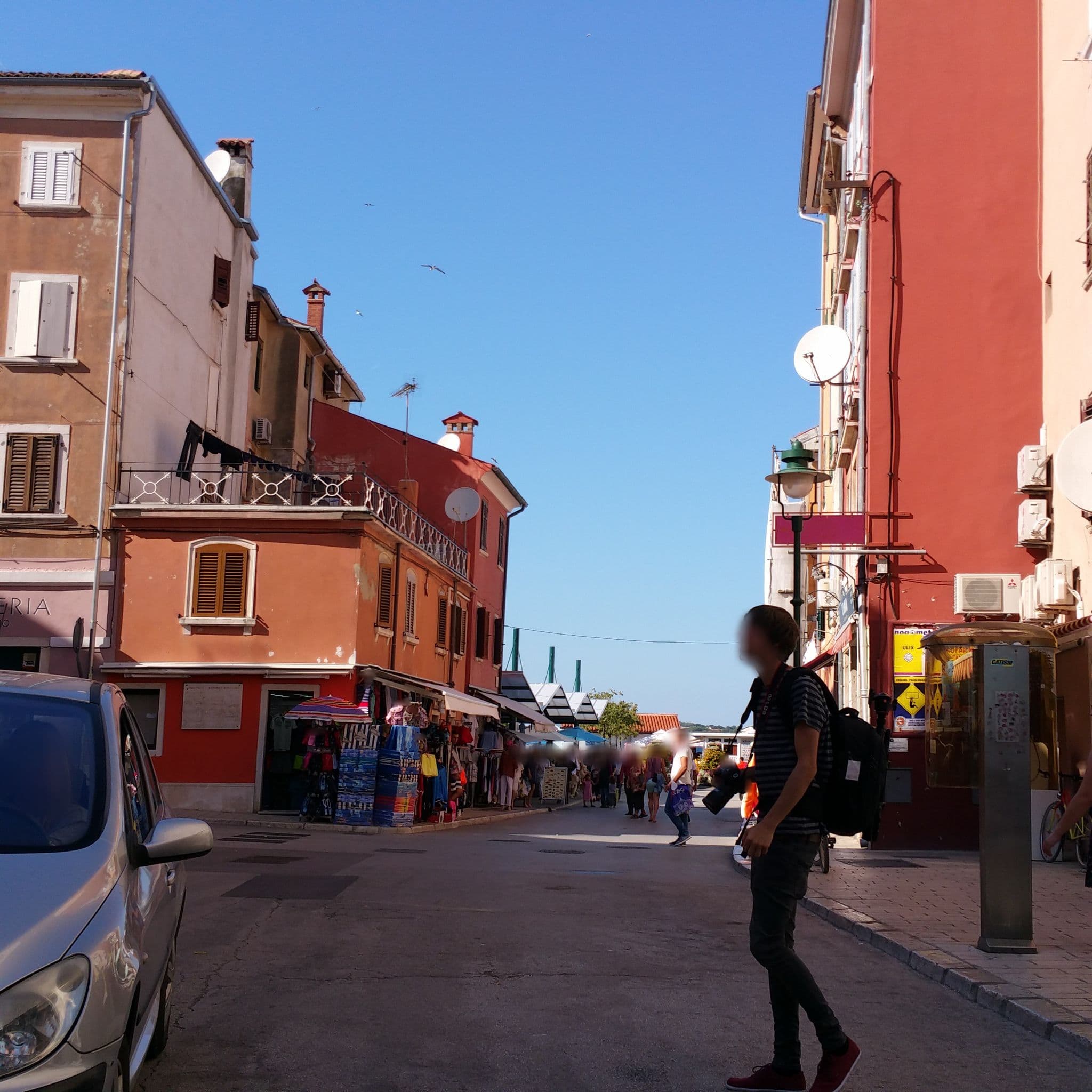 Street view near Studio apartment Garibaldi, Rovinj — © kalle385 (CC BY-SA · Mapillary)