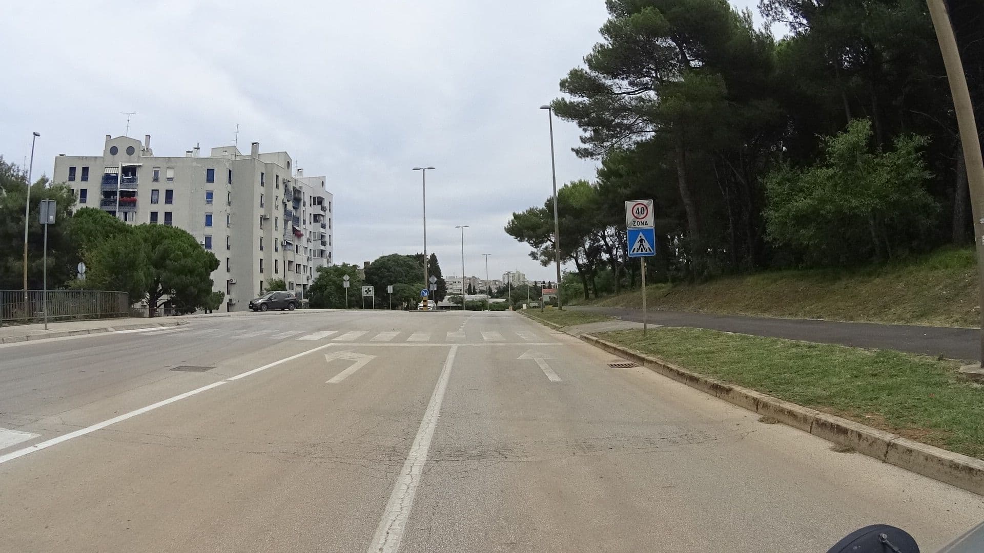 Street view near Apartment Lungo Mare, Pula — © 468p (CC BY-SA · Mapillary)