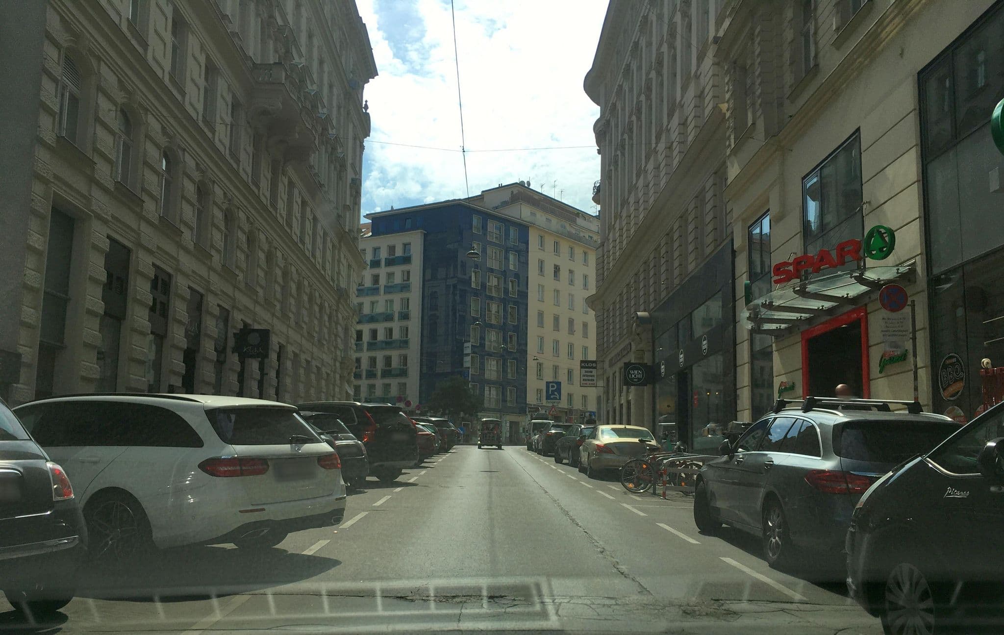 Street view near Pension Central, Innere Stadt — © istefanos (CC BY-SA · Mapillary)