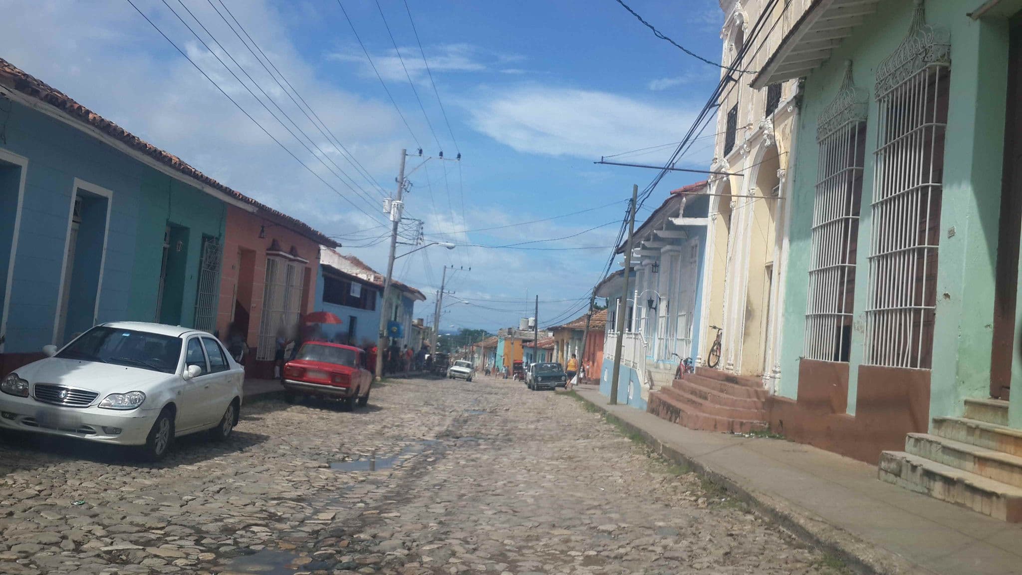 Street view near Hostal El Mirador, Trinidad