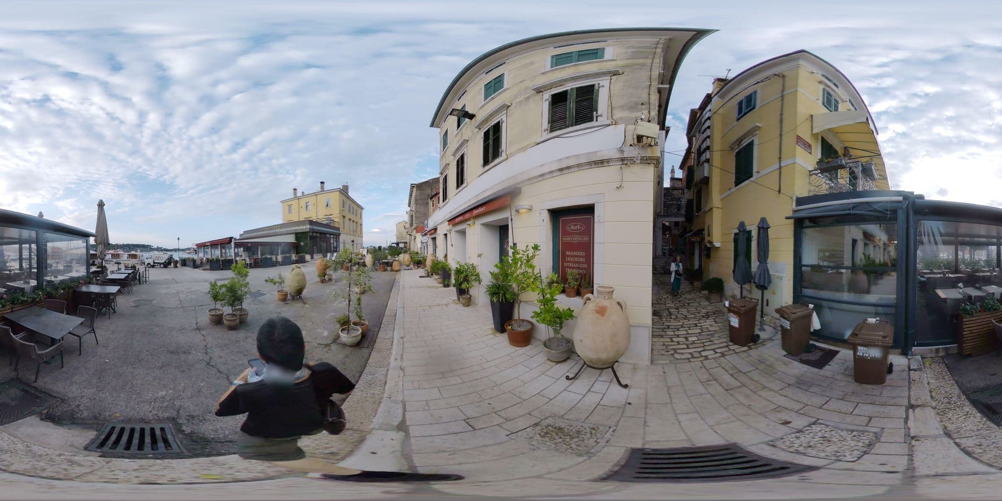 Street view near Hotel Porto Antica, Rovinj — © mapconcierge (CC BY-SA · Mapillary)