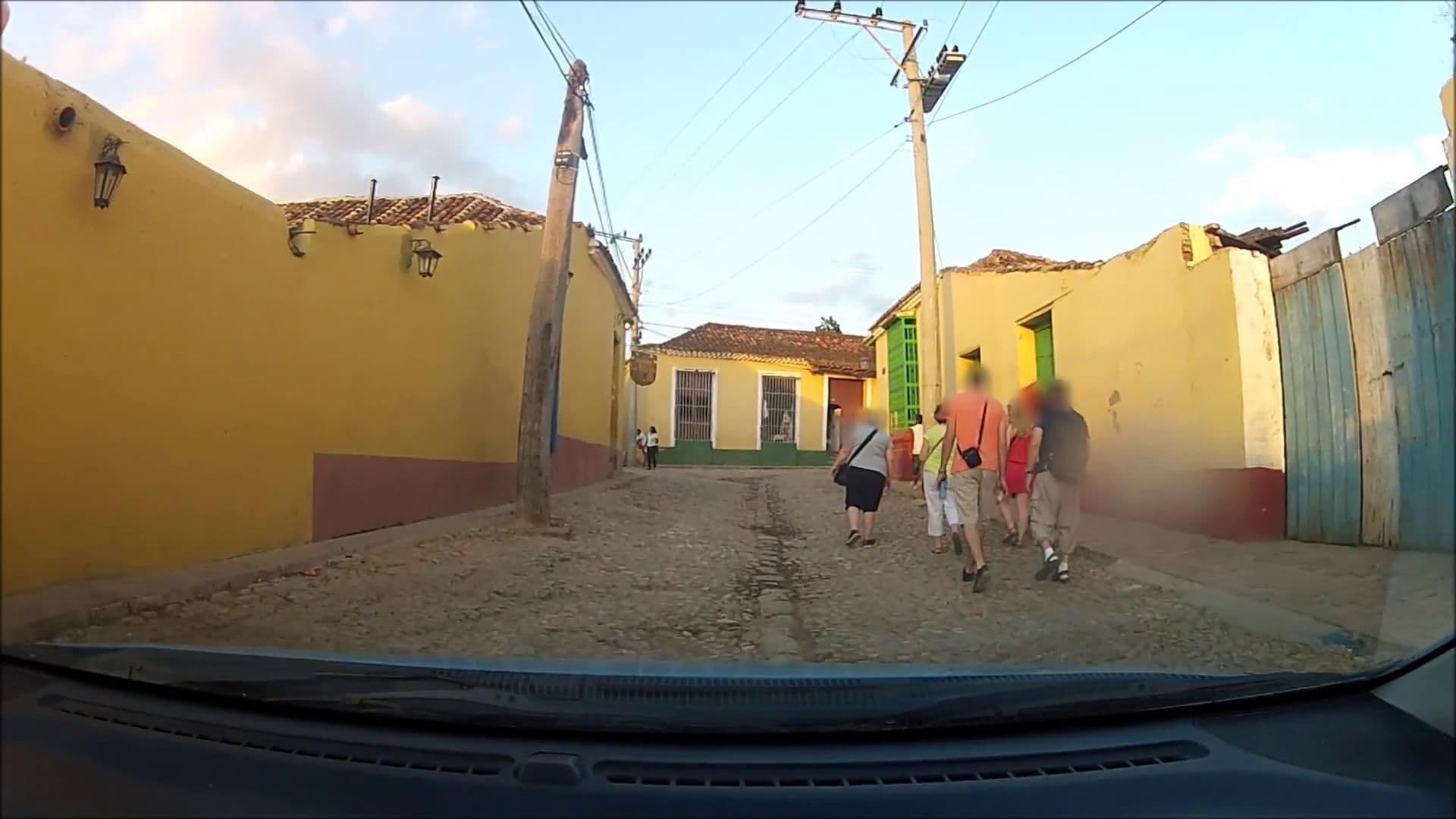 Street view near Hostal La Julia, Trinidad