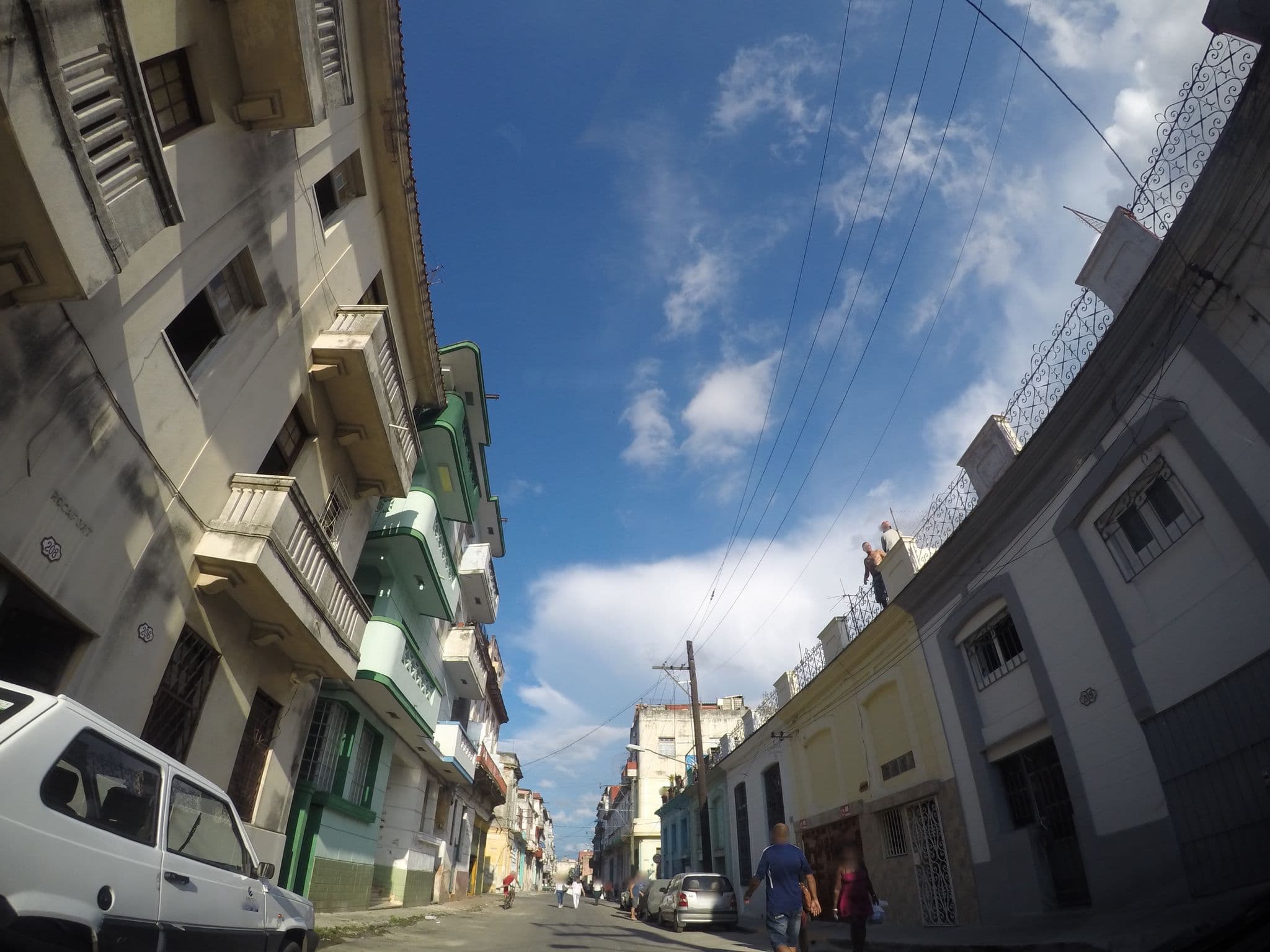 Street view near Casa Letizia, Havana
