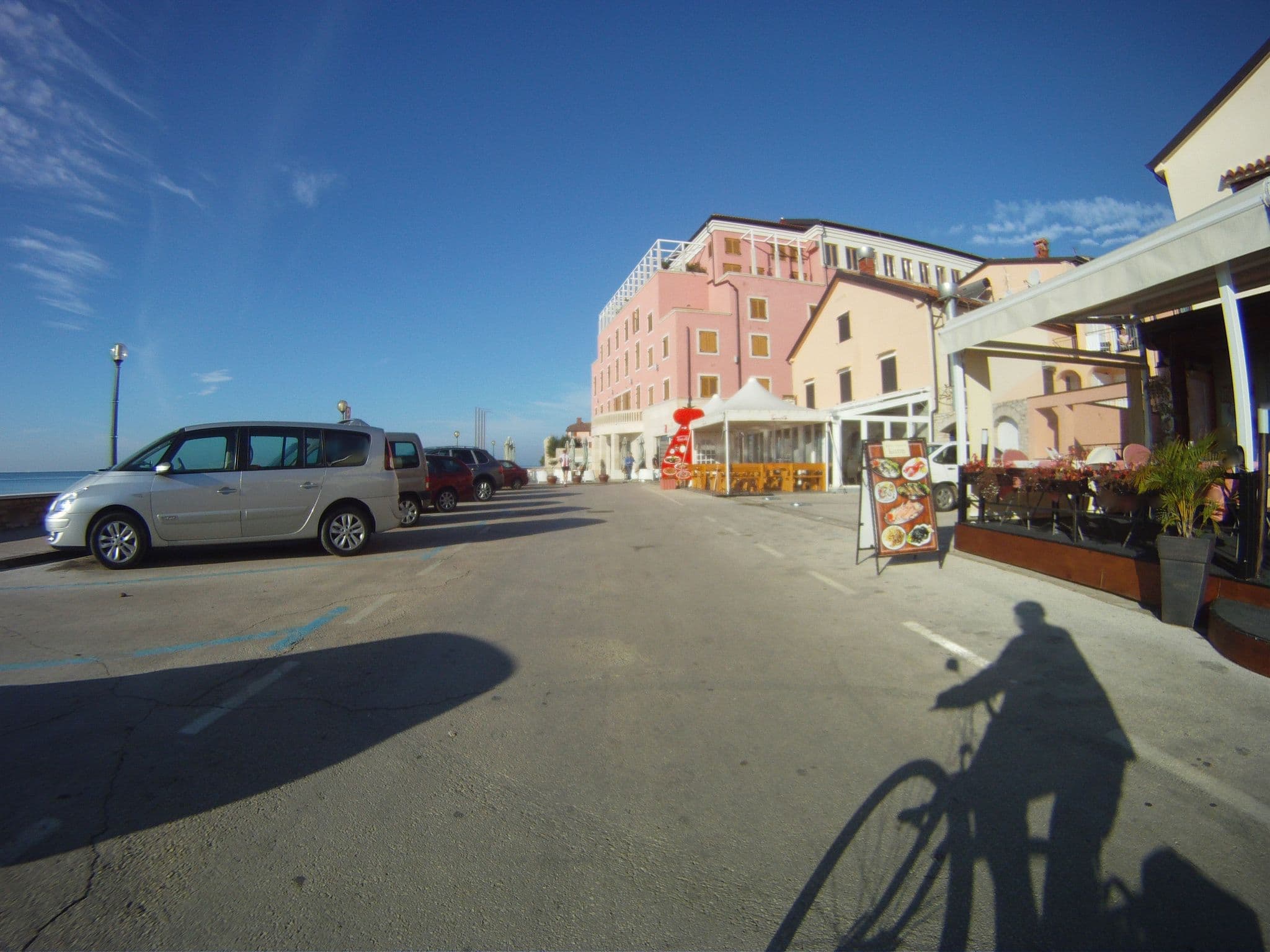 Street view near Sanja Apartments Rivarela, Novigrad — © voschix (CC BY-SA · Mapillary)