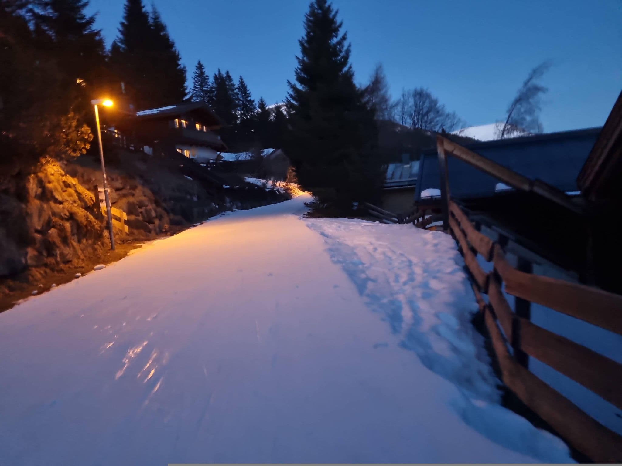 Street view near Jan Senn Hütte, Neukirchen am Großvenediger