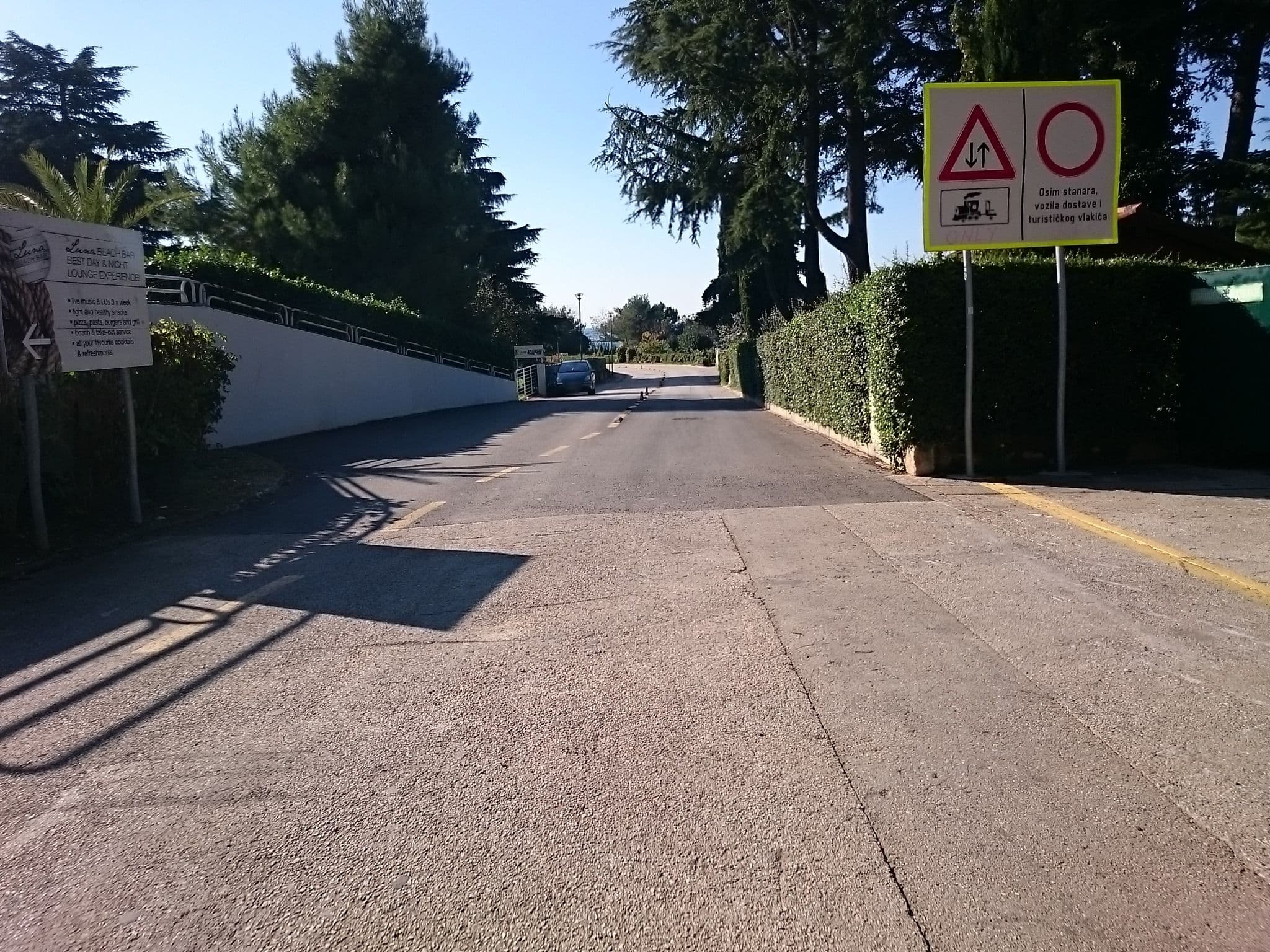 Street view near Swimming Pool Valamar Pinia, Poreč — © voschix (CC BY-SA · Mapillary)