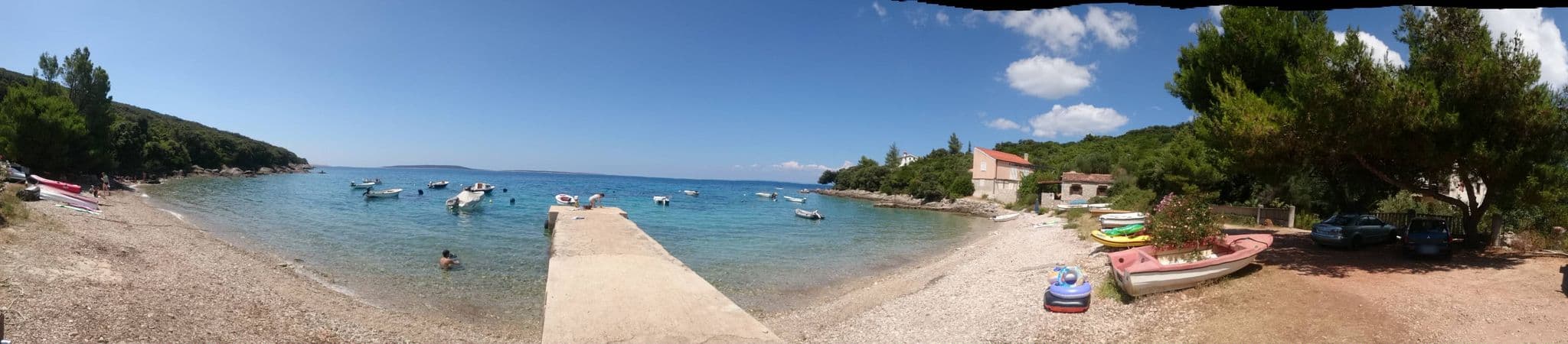 Street view near Apartments by the sea Cove Merascica, Cres - 8071, Cres — © wibbit (CC BY-SA · Mapillary)