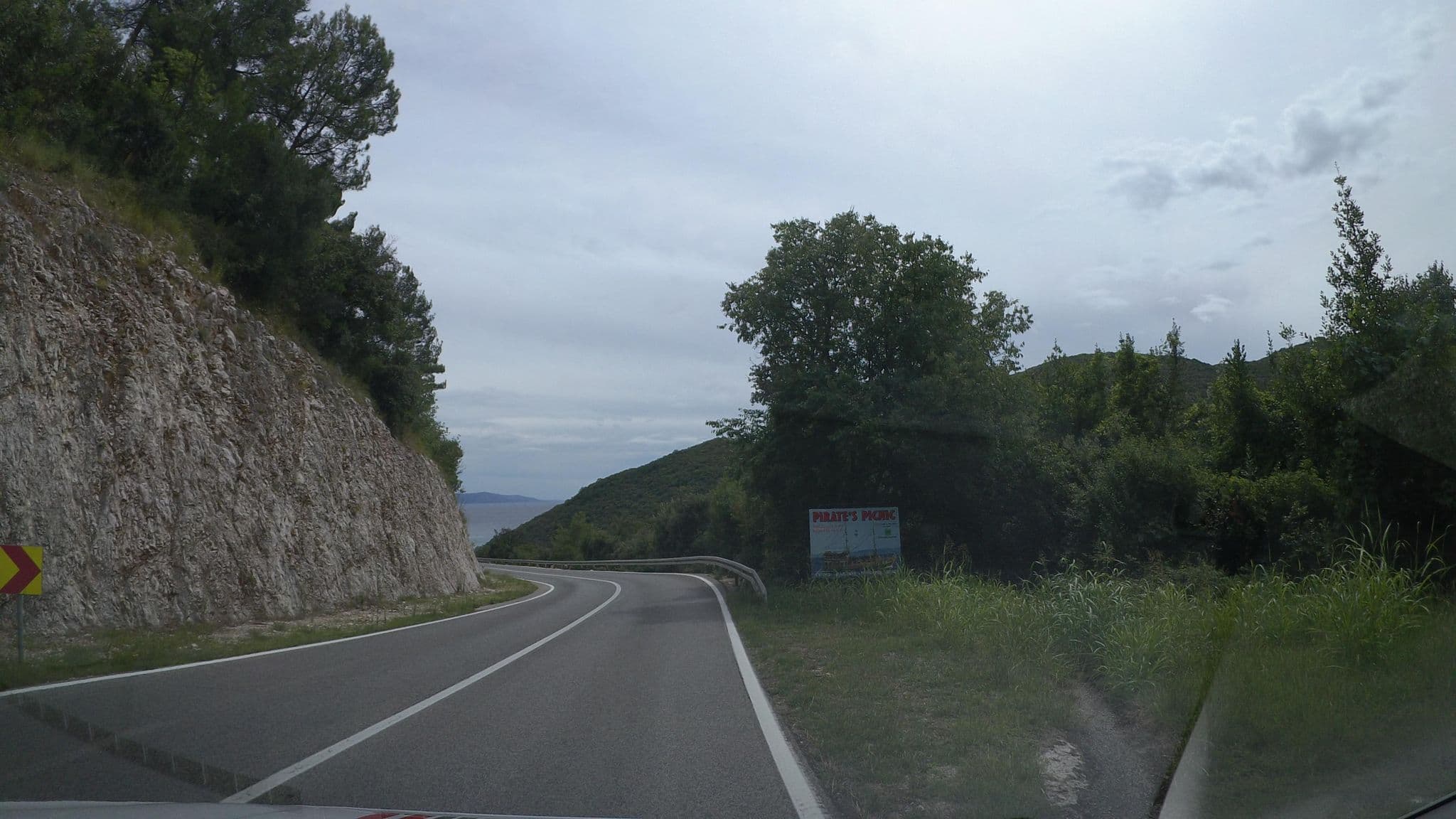 Street view near Mimosa Rabac (Complesso dei Fiori), Rabac — © hbogner (CC BY-SA · Mapillary)