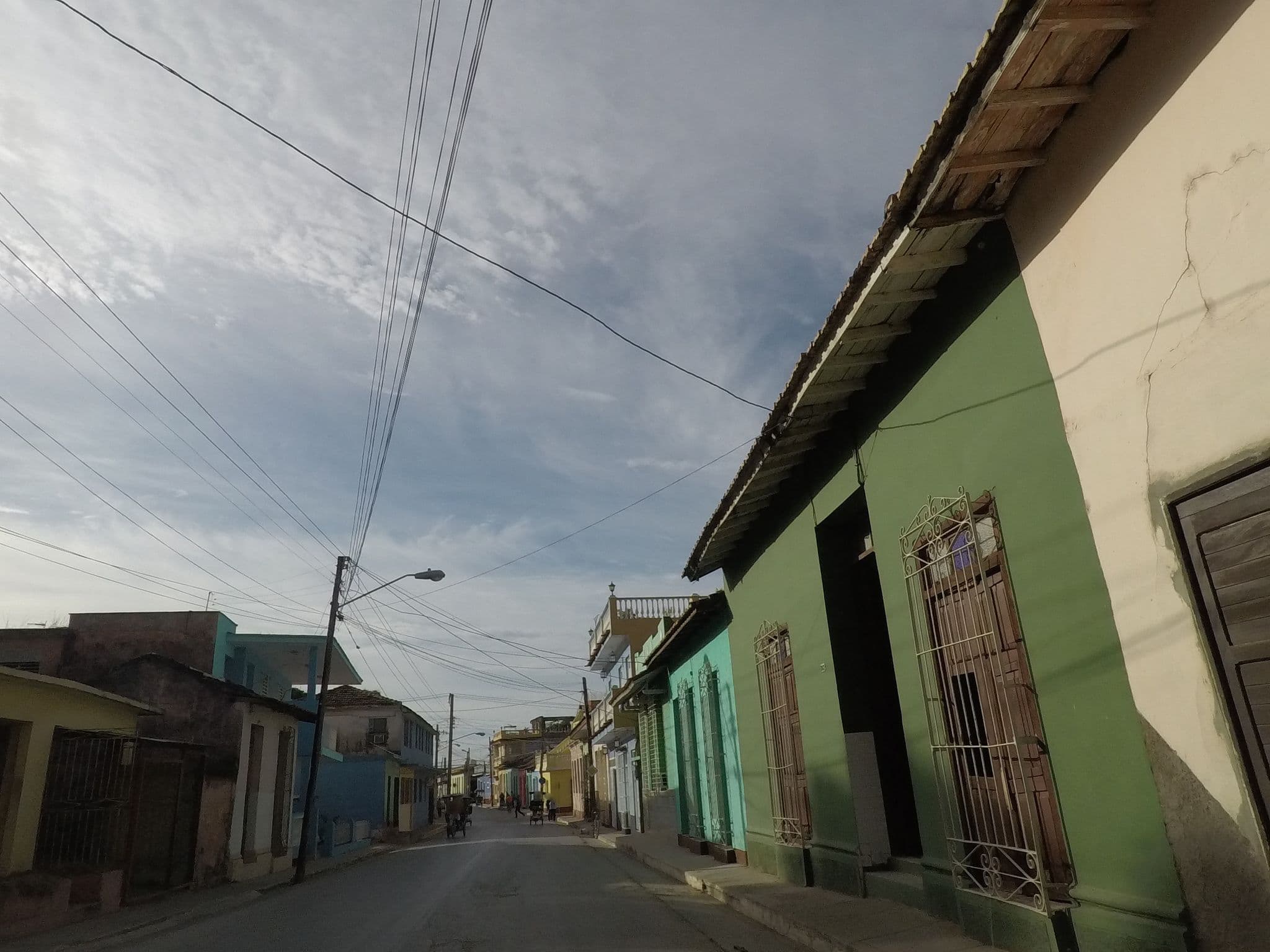 Street view near Hostal Zamora, Trinidad