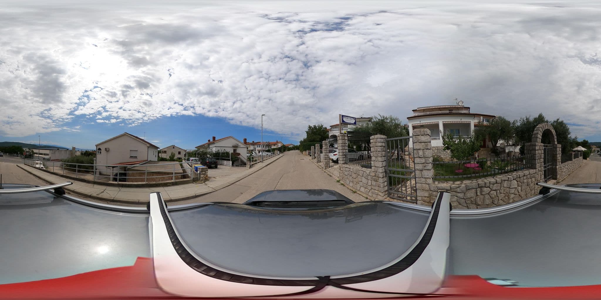 Street view near Pensione Jurassic, Krk — © geoprem (CC BY-SA · Mapillary)
