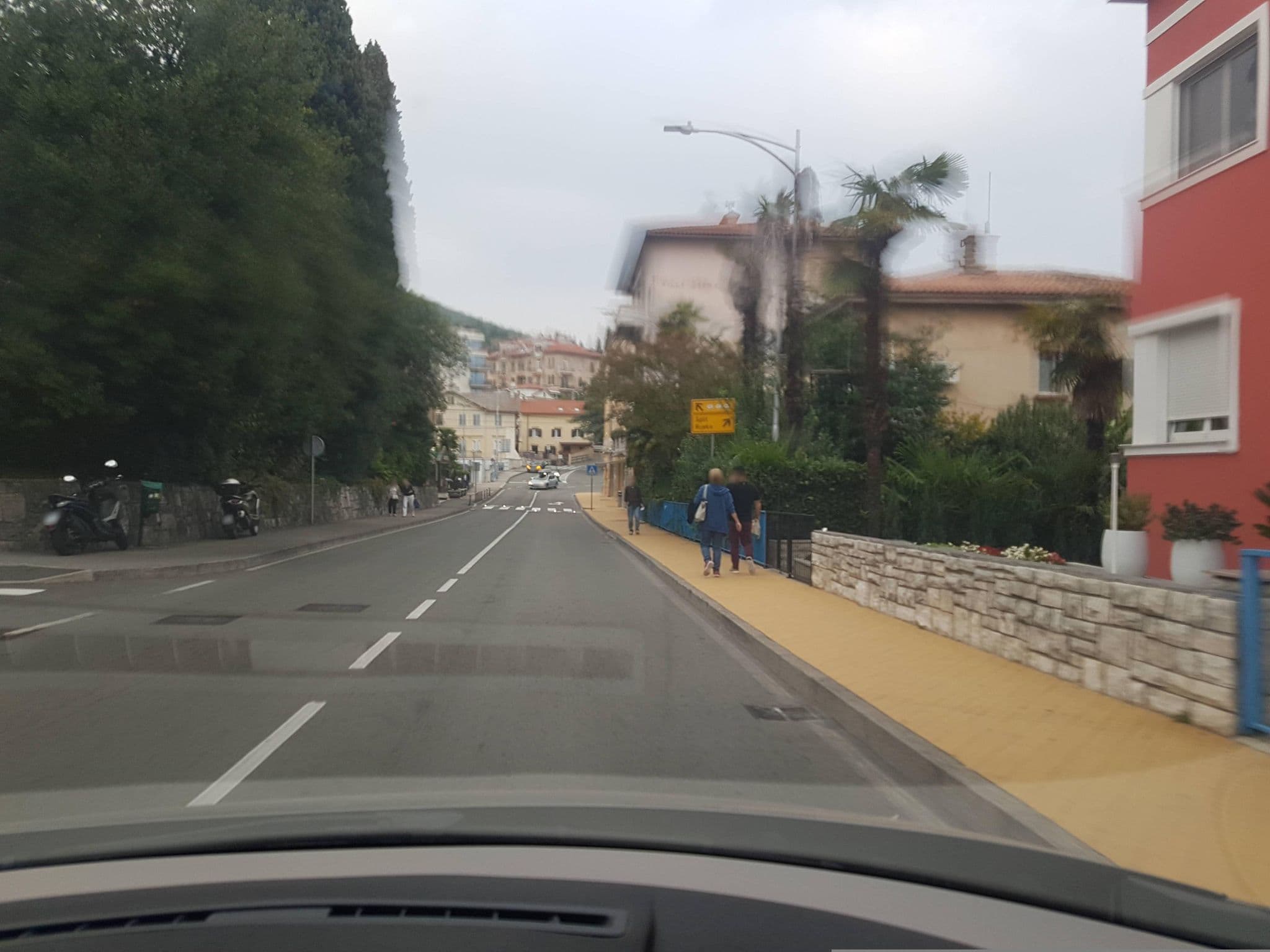 Street view near Apartments Ivna Bilek, Opatija — © brano (CC BY-SA · Mapillary)