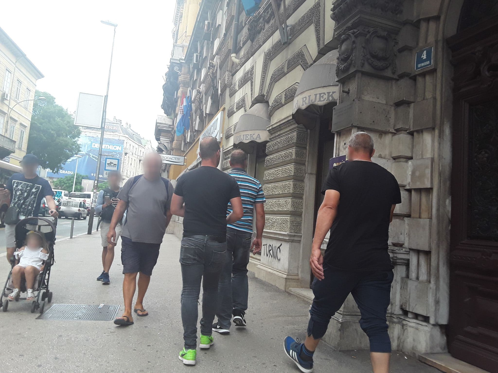 Street view near Apartments Bella Fiume, Rijeka — © marcind (CC BY-SA · Mapillary)