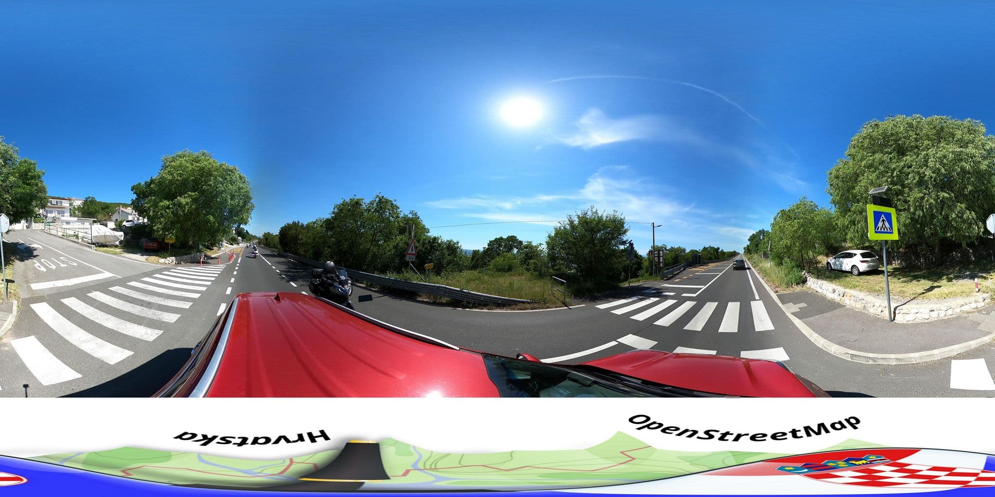 Street view near Roza, Dramalj — © hbogner (CC BY-SA · Mapillary)
