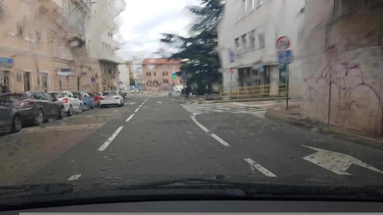 Street view near Central Rijeka Hotel Apartments, Rijeka — © mik007 (CC BY-SA · Mapillary)