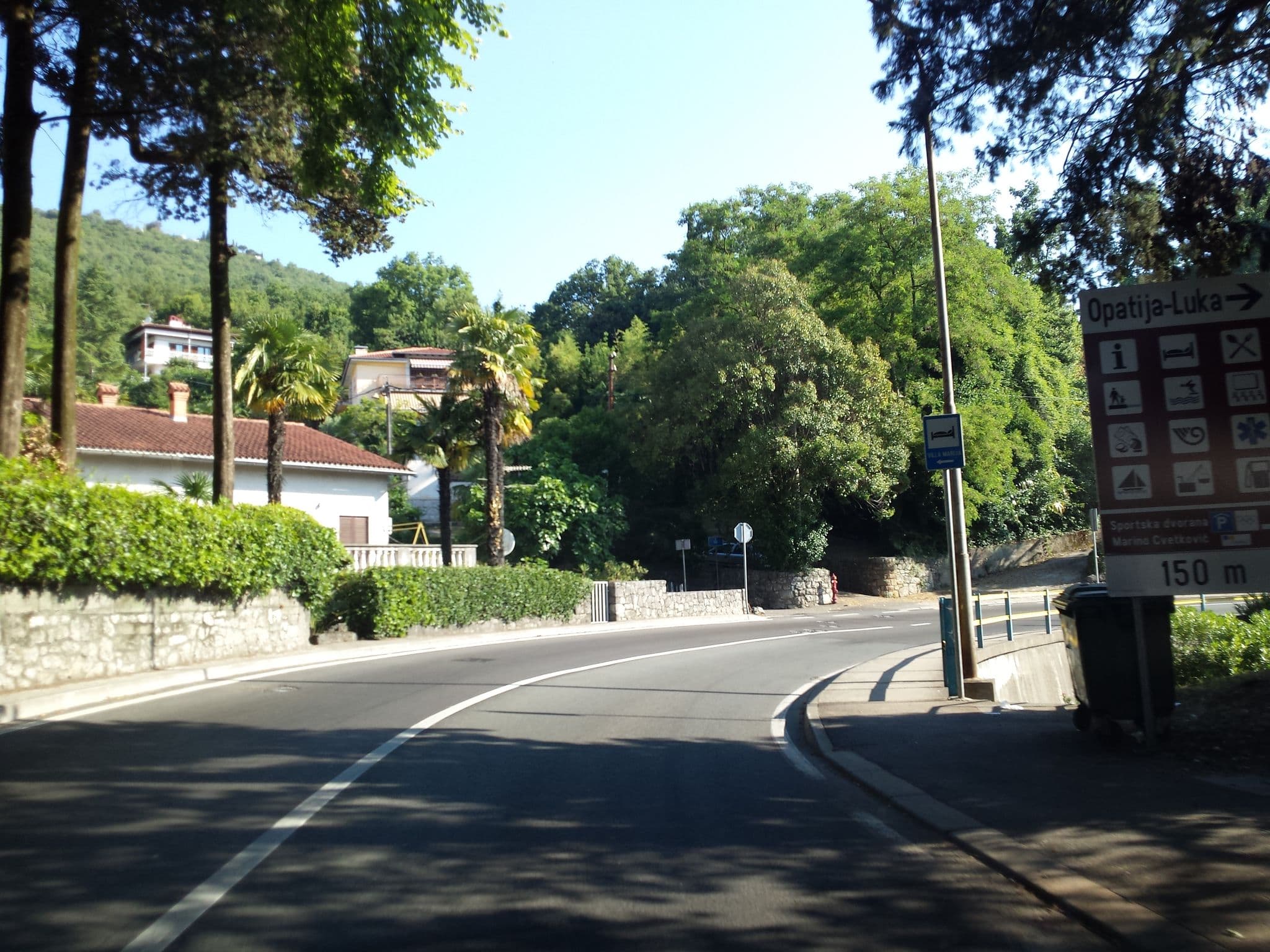 Street view near Villa Marija Opatija, Opatija — © janjko (CC BY-SA · Mapillary)