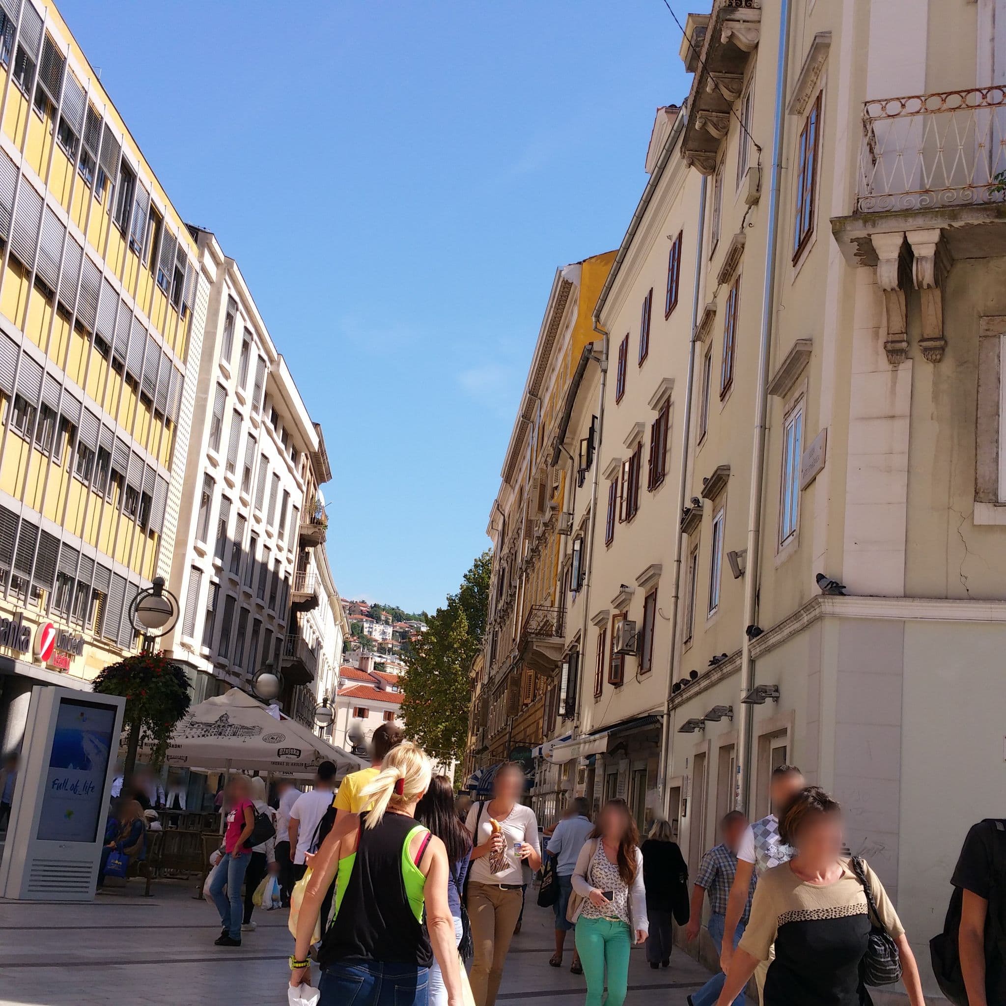 Street view near Apartments & Rooms Forever, Rijeka — © kalle385 (CC BY-SA · Mapillary)