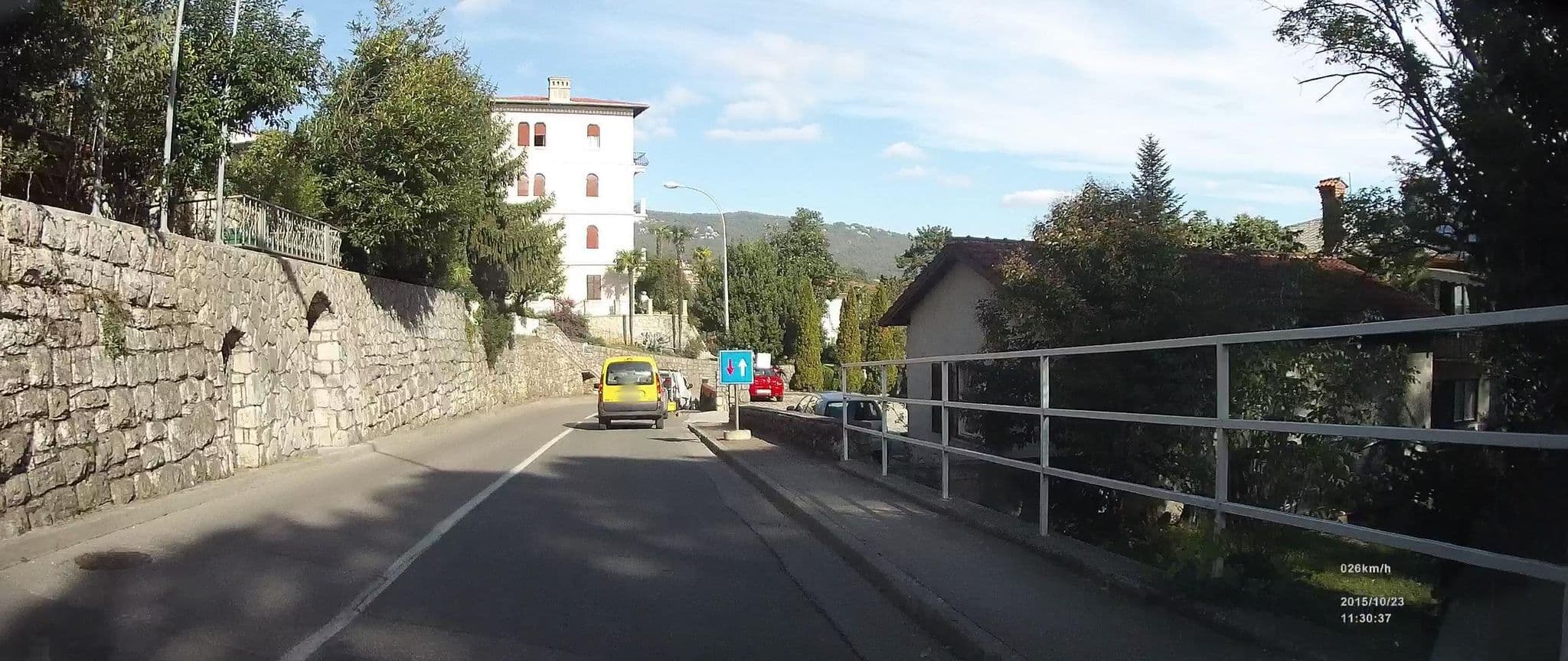 Street view near Rooms Kivi, Lovran — © idelac (CC BY-SA · Mapillary)