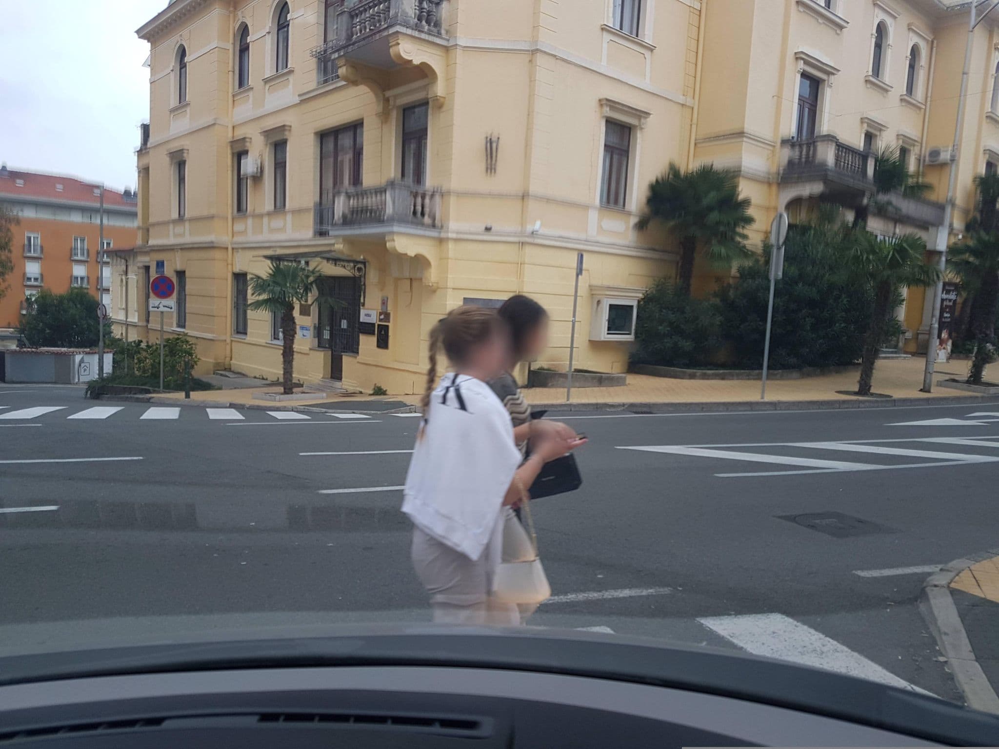 Street view near Hotel Gardenija Opatija, Opatija — © brano (CC BY-SA · Mapillary)